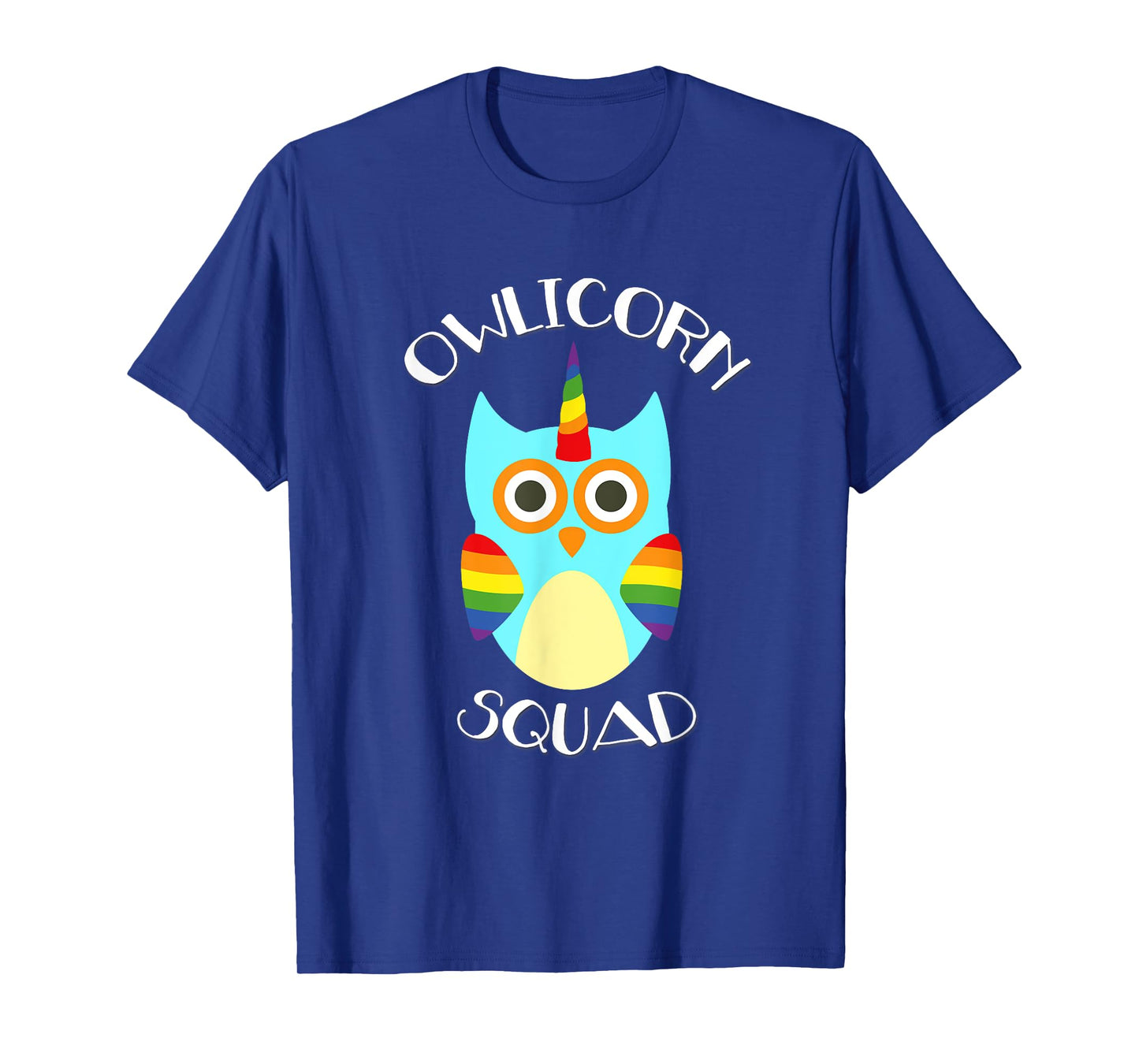 Owlicorn Owl Unicorn Mash Up Squad Shirt T-Shirt
