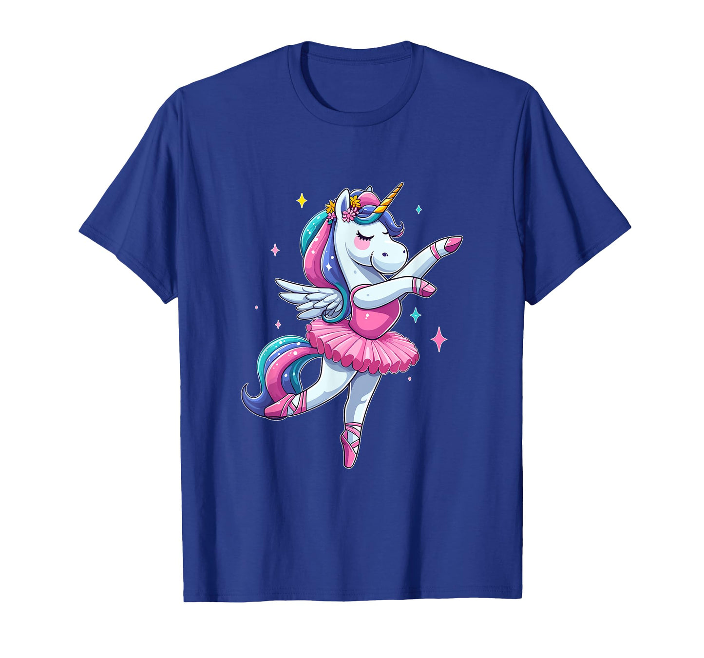 Cute Ballerina Unicorn Ballet Dance Girl T-Shirt