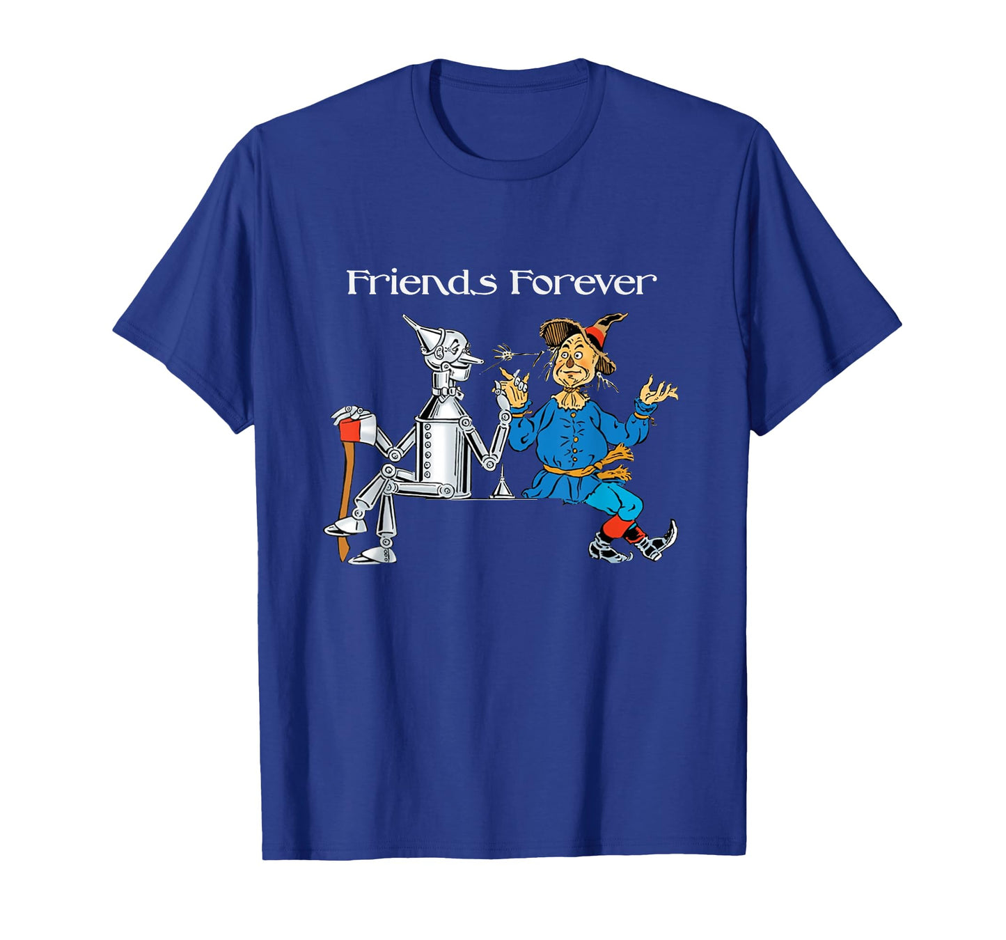 Fun T-shirt Tee shirt Friends Forever Wizard of Oz Scarecrow T-Shirt