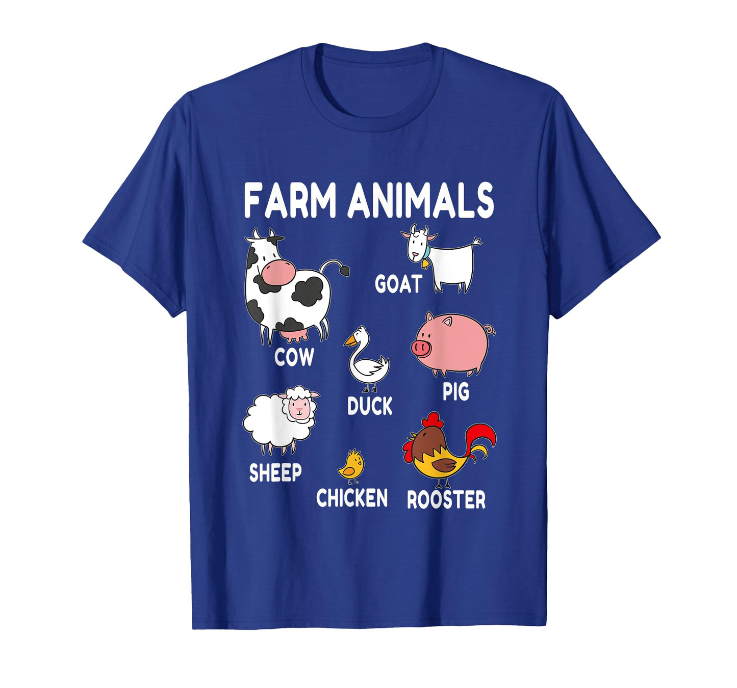 Funny Farm Animals Toddler T-Shirt