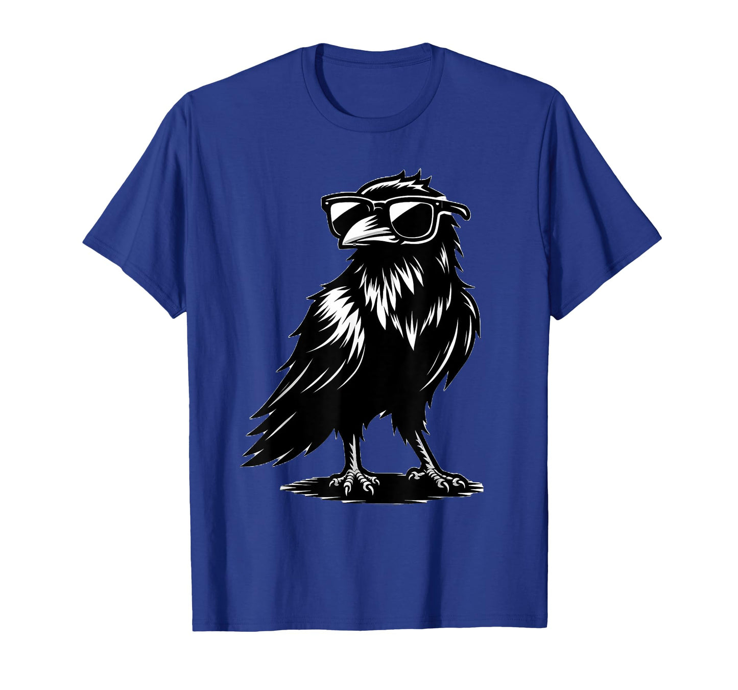Crow Raven Bird Wearing Sunglasses T-Shirt