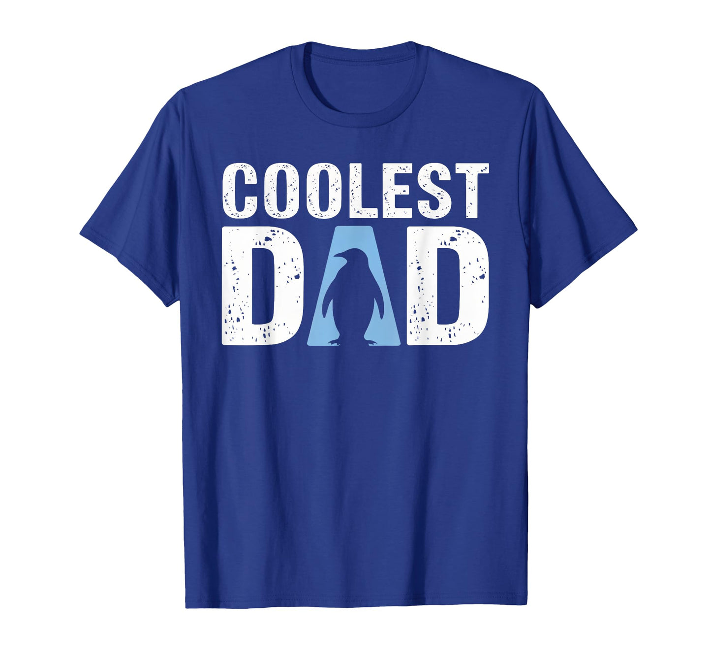 Penguin Coolest Dad Father's Day Funny Daddy Family Matching T-Shirt