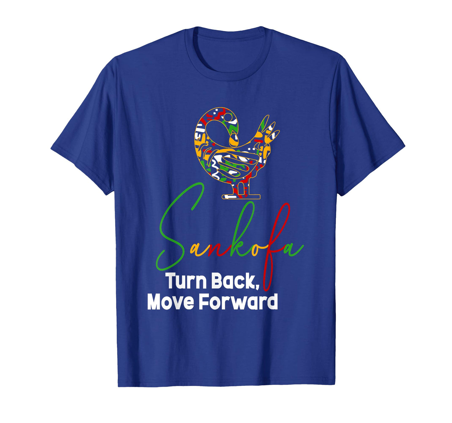 African Routes Sankofa Adinkra Black History Art T-Shirt