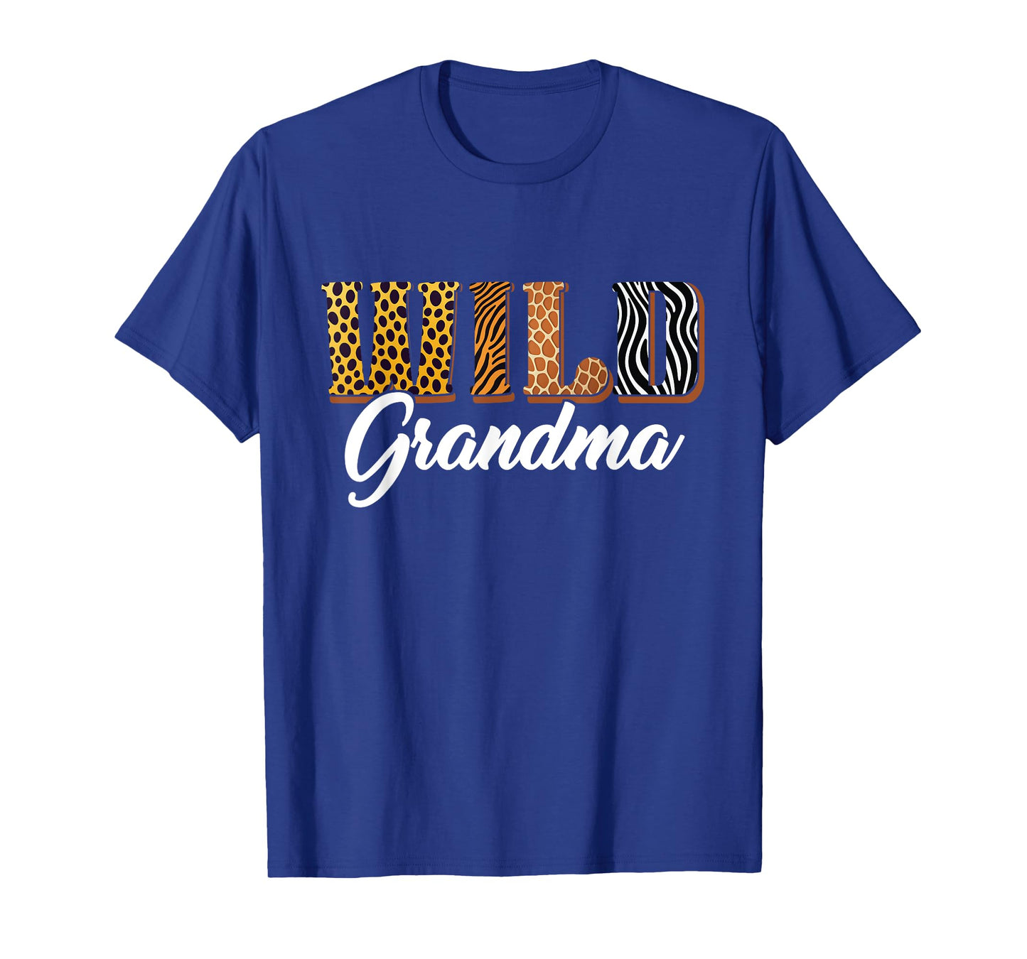 Wild Grandma Safari Jungle Animal Birthday Matching Family T-Shirt