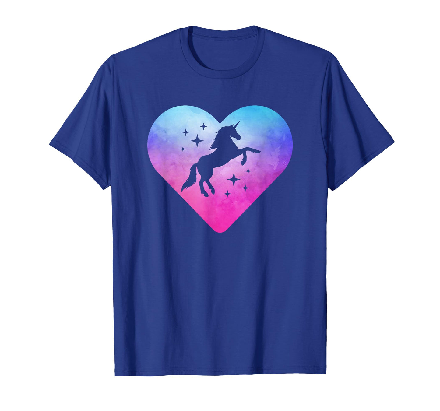 Women or Girls Cute Unicorn T-Shirt