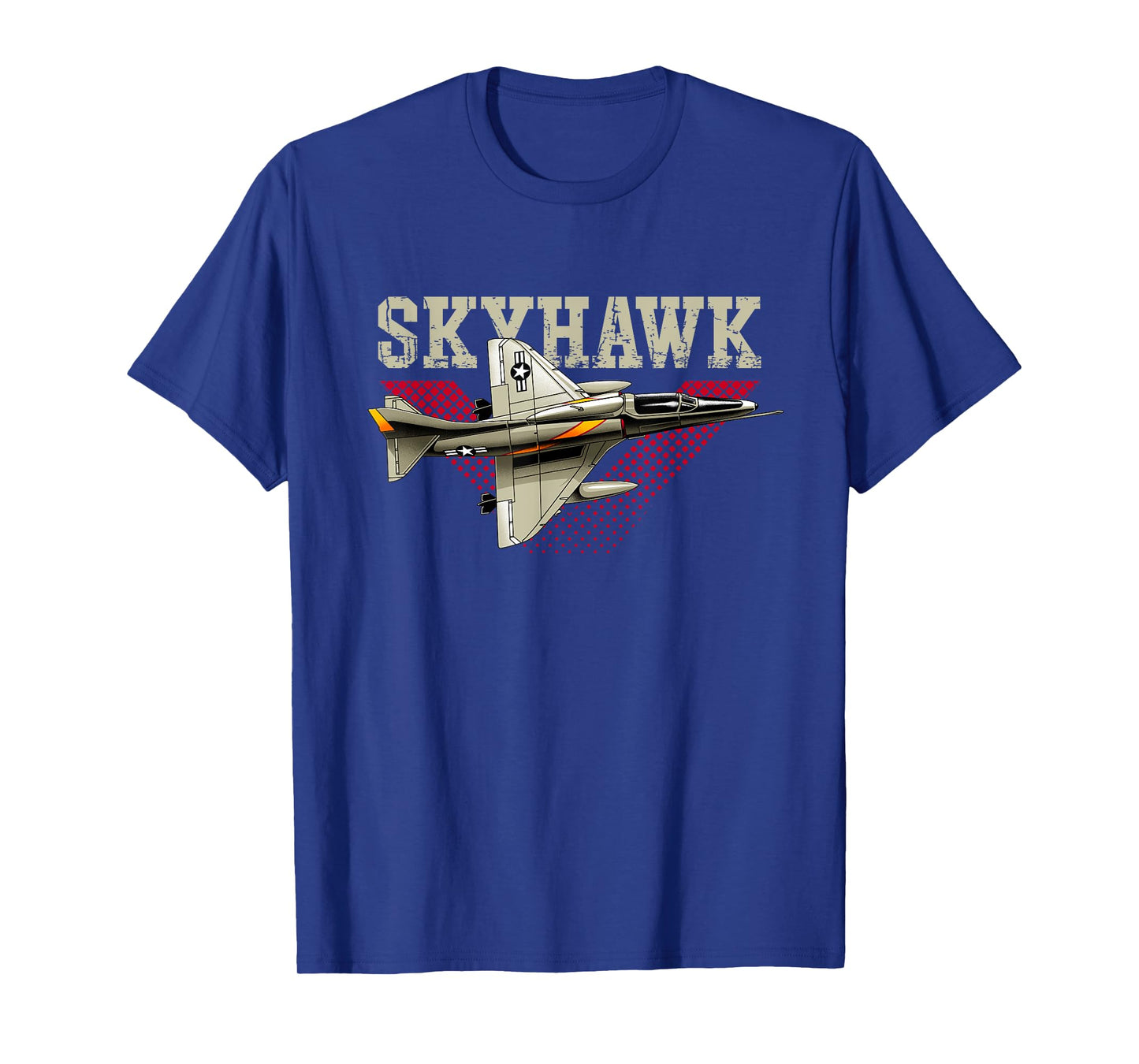 USA Military Warbird Airplane Skyhawk T-Shirt