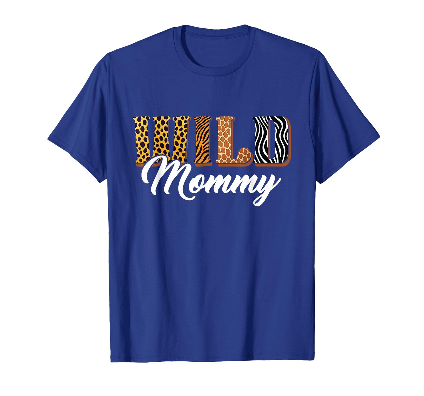Wild Mommy Zoo Safari Jungle Animal Birthday Matching Family T-Shirt