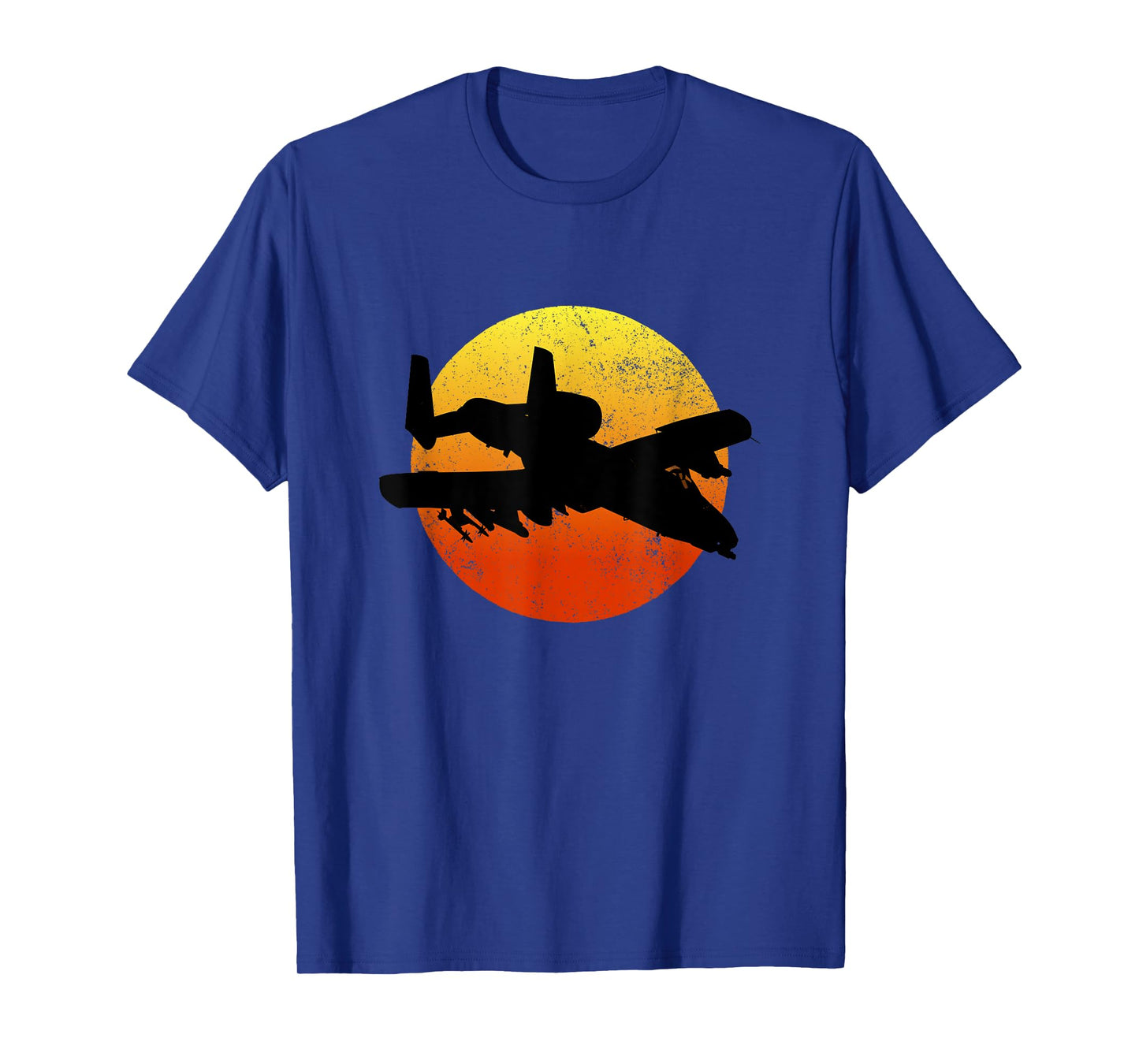 A-10 Warthog Silhouette Sunset Thunderbird Tank Buster A10 T-Shirt