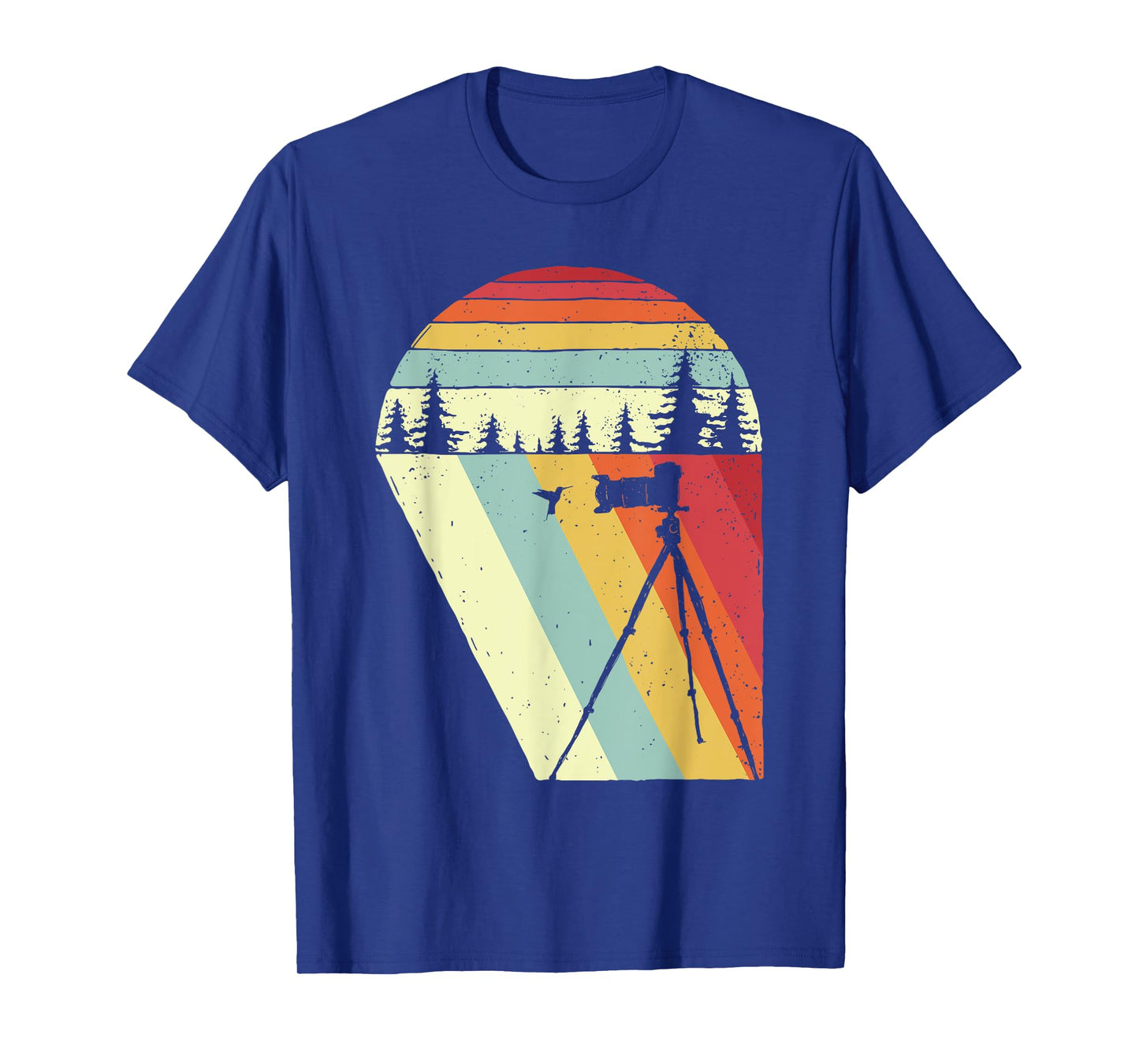 Vintage Retro Bird Photographer Wildlife Camera T-Shirt
