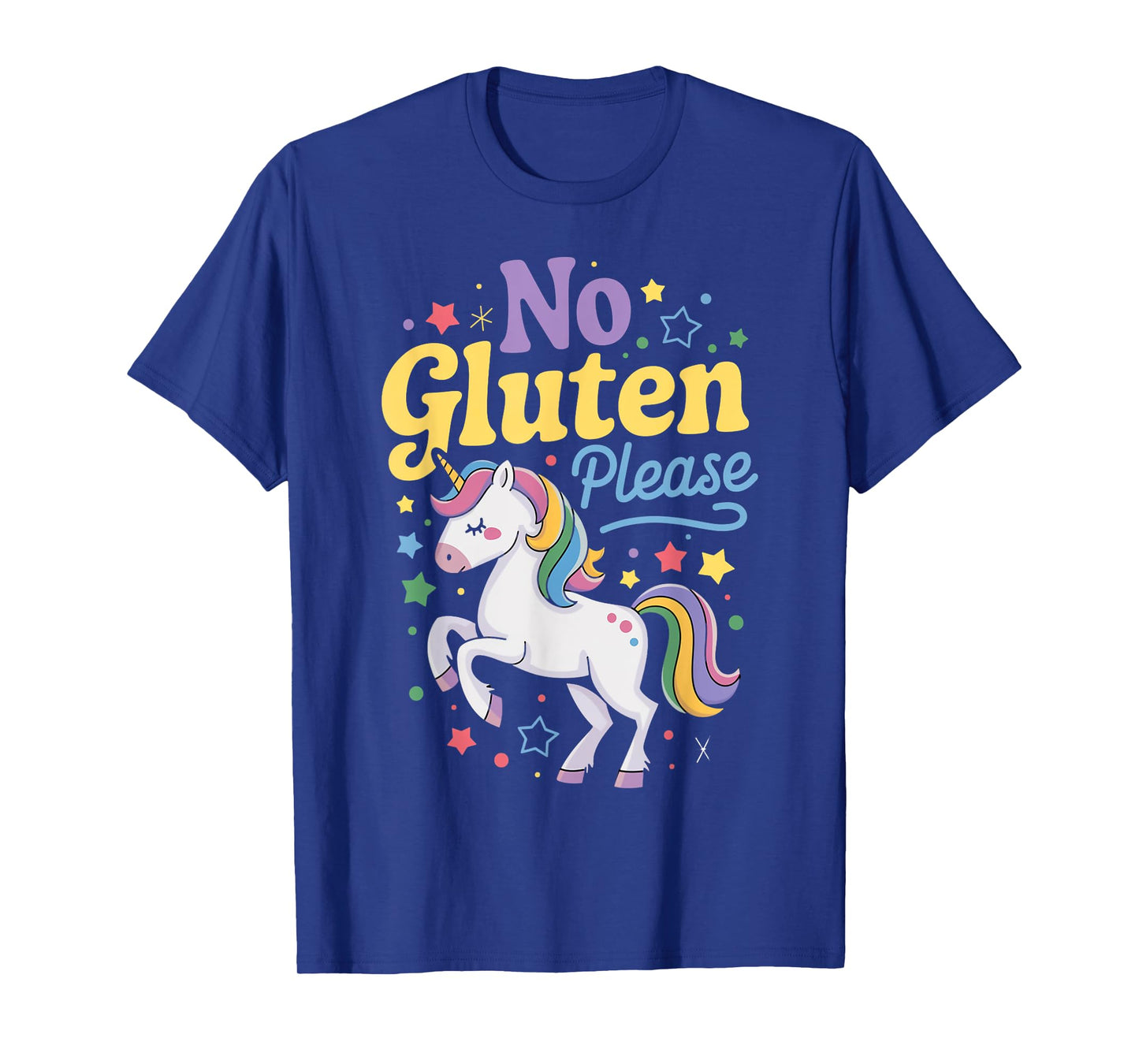 No Gluten Please Wheat Allergy Celiac Disease Gluten Free T-Shirt