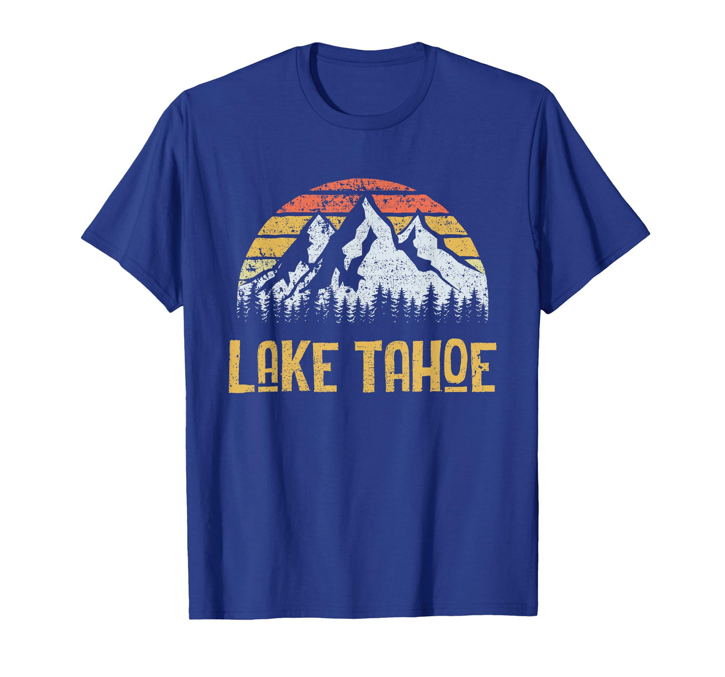 Vintage Retro Lake Tahoe California Nevada T Shirt T-Shirt