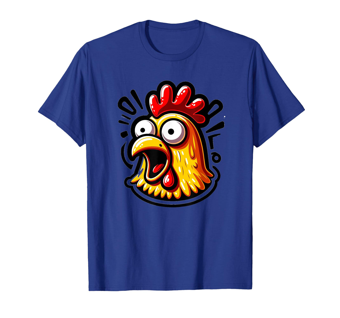 SCREAMING Rubber Chicken Funny Poultry Rooster Chick T-Shirt