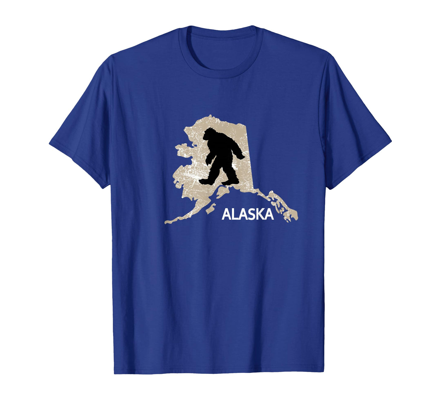 Funny Bigfoot I Believe Loves Alaska AK Sasquatch T-Shirt