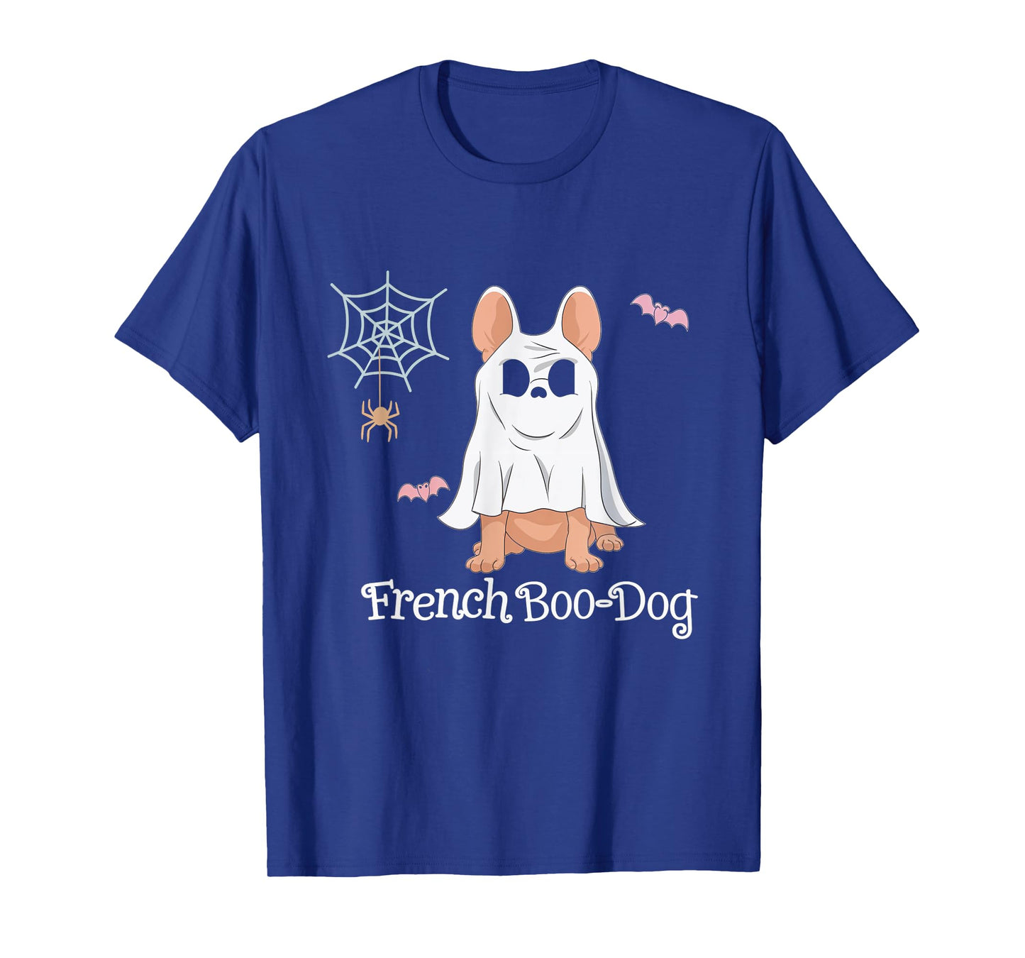 French Boo-Dog Halloween Dog Costume French Bulldog Men Women T-Shirt