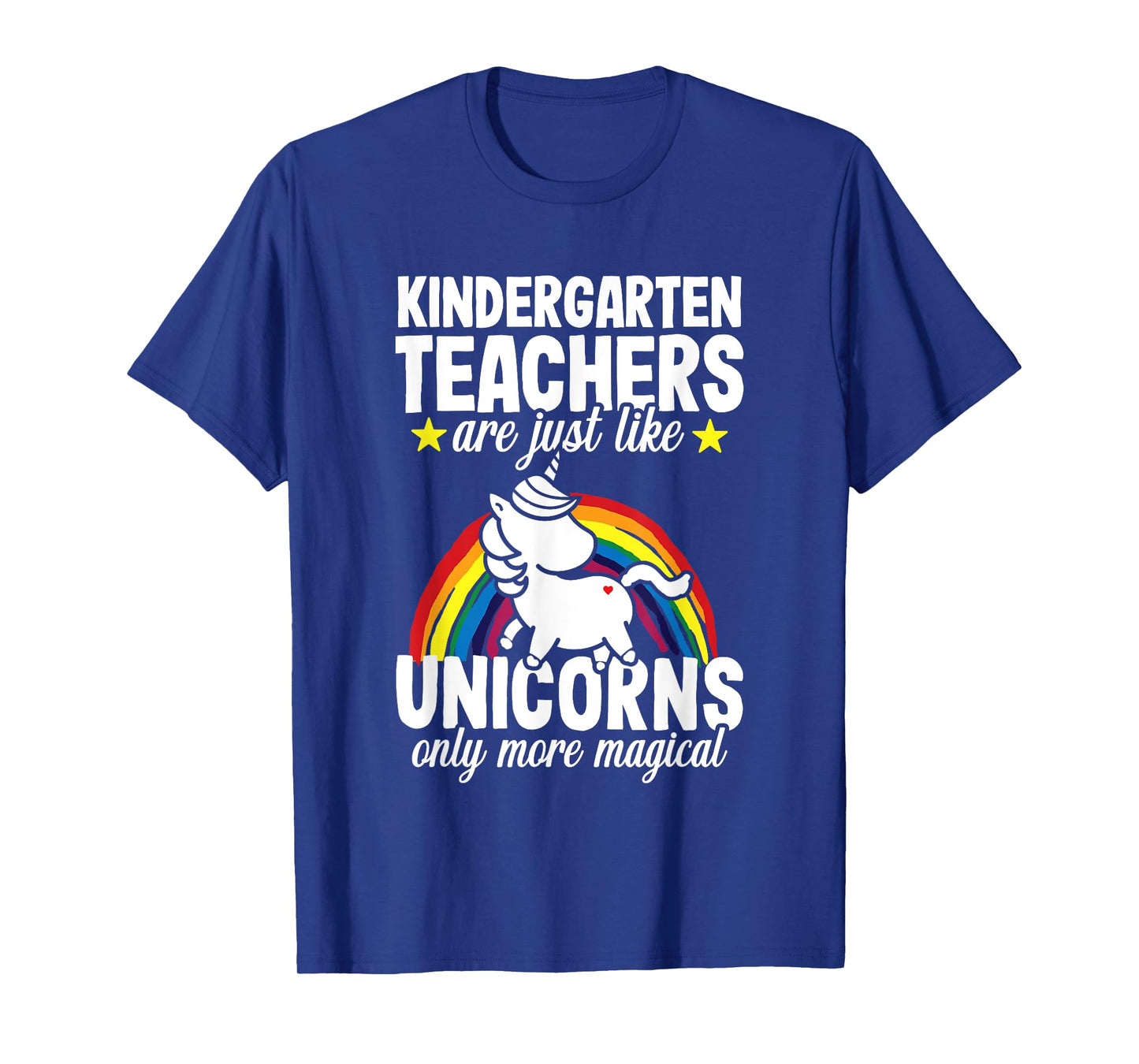 Kindergarten Teacher Unicorns Preschool Appreciation Men Women T-Shirt