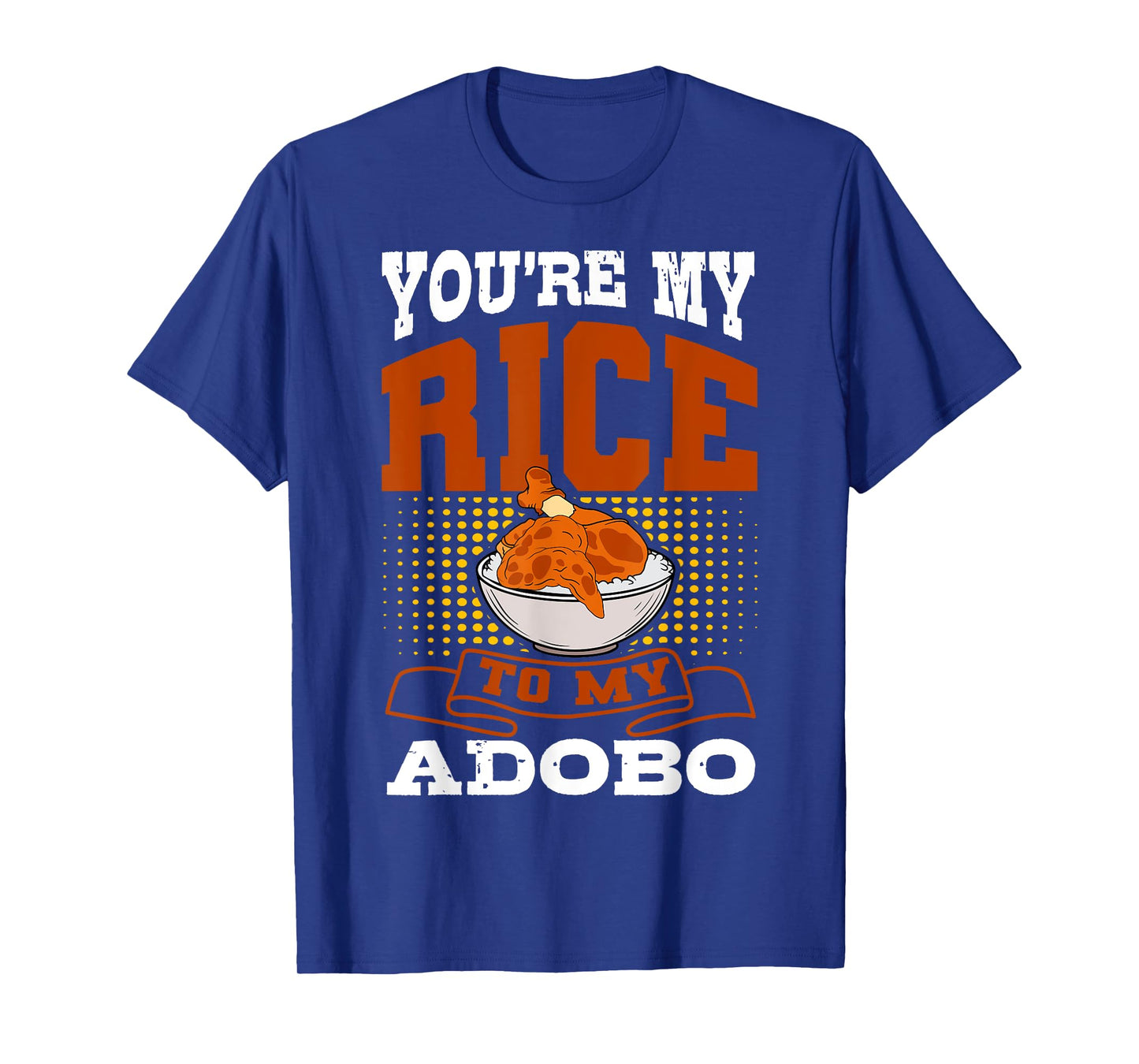 Adobo Chicken Pinoy Rice Cuisine Philippine Flag T-Shirt