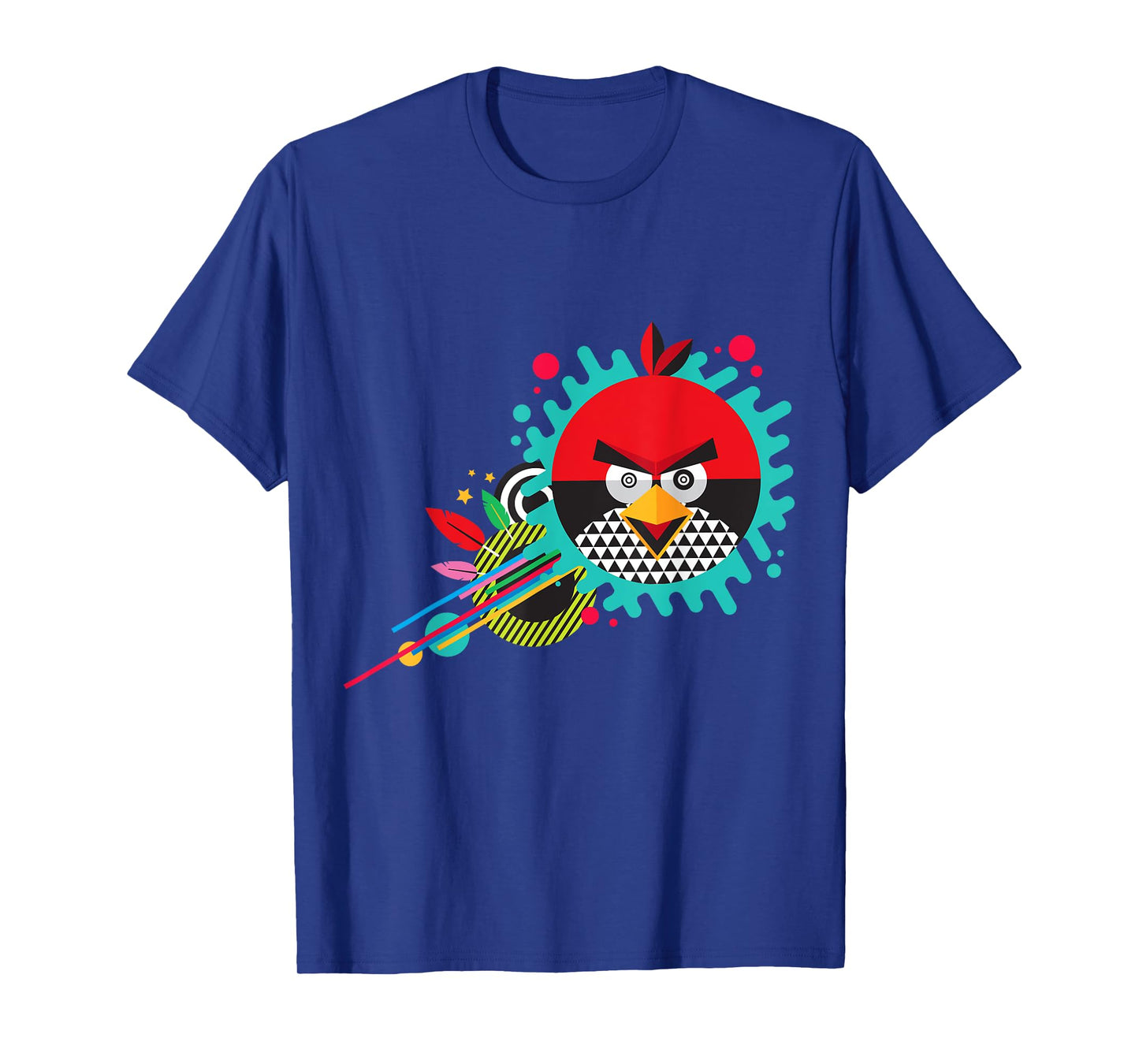 Angry Birds Red Geometric Official Merchandise T-Shirt
