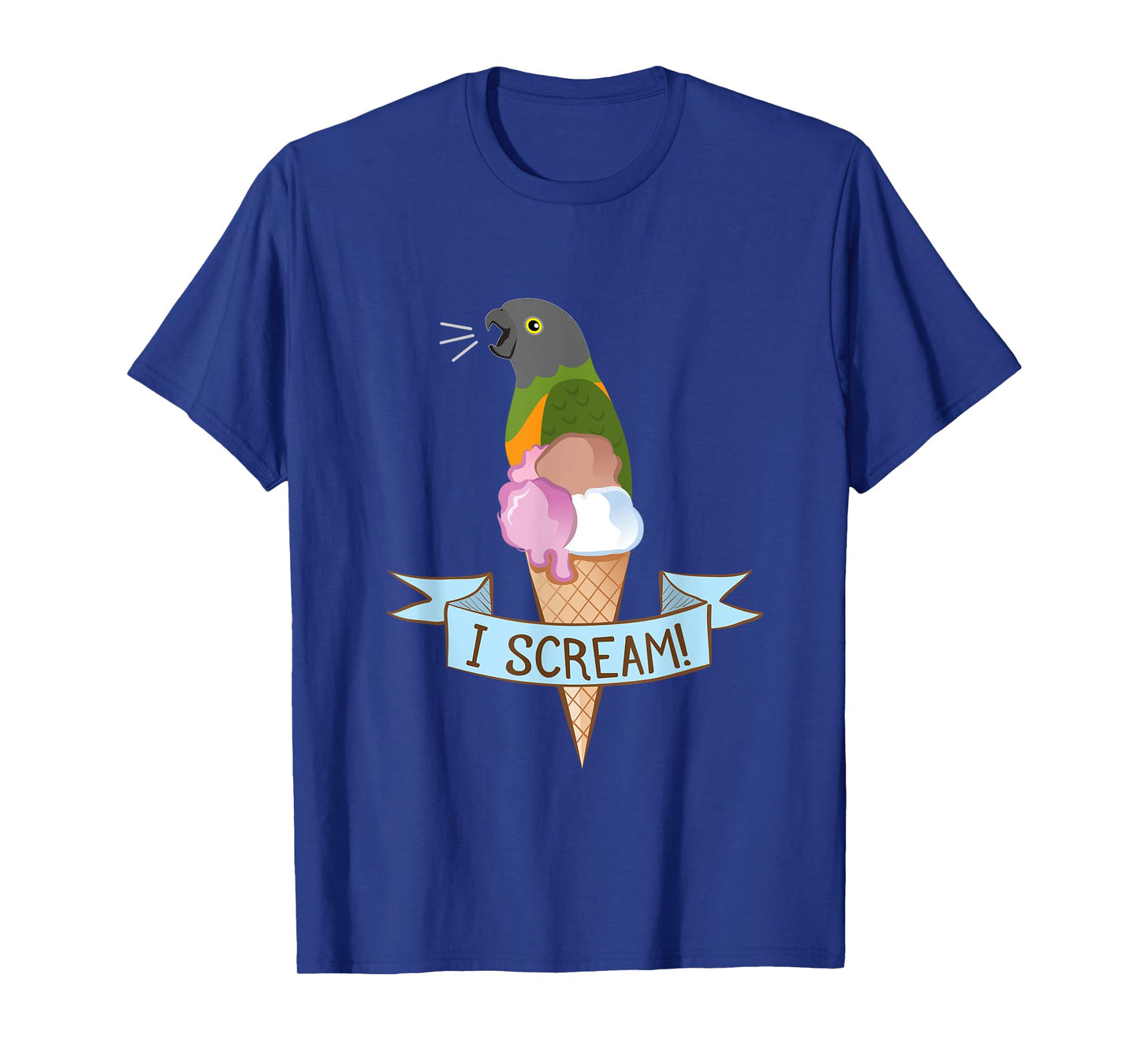 Senegal Parrot Ice Cream T-Shirt