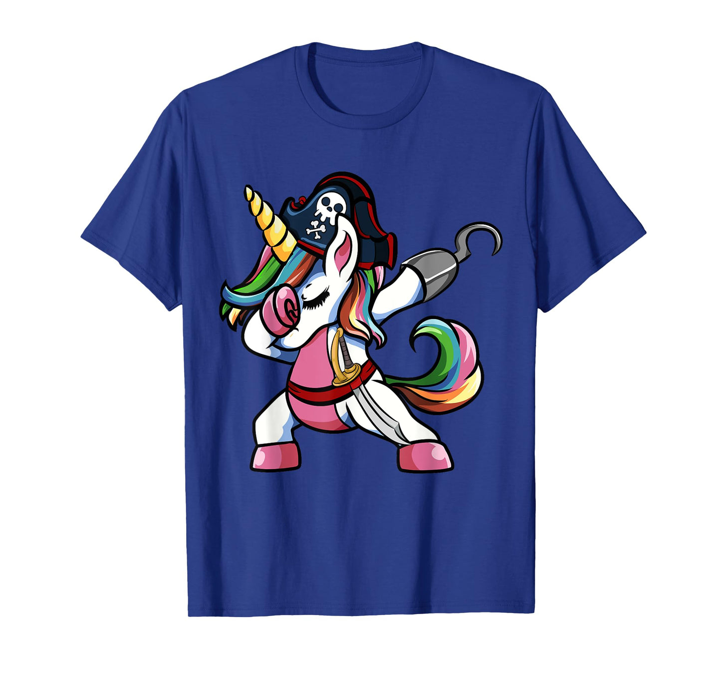 Cute Pirate Unicorn Halloween Clothes T-Shirt