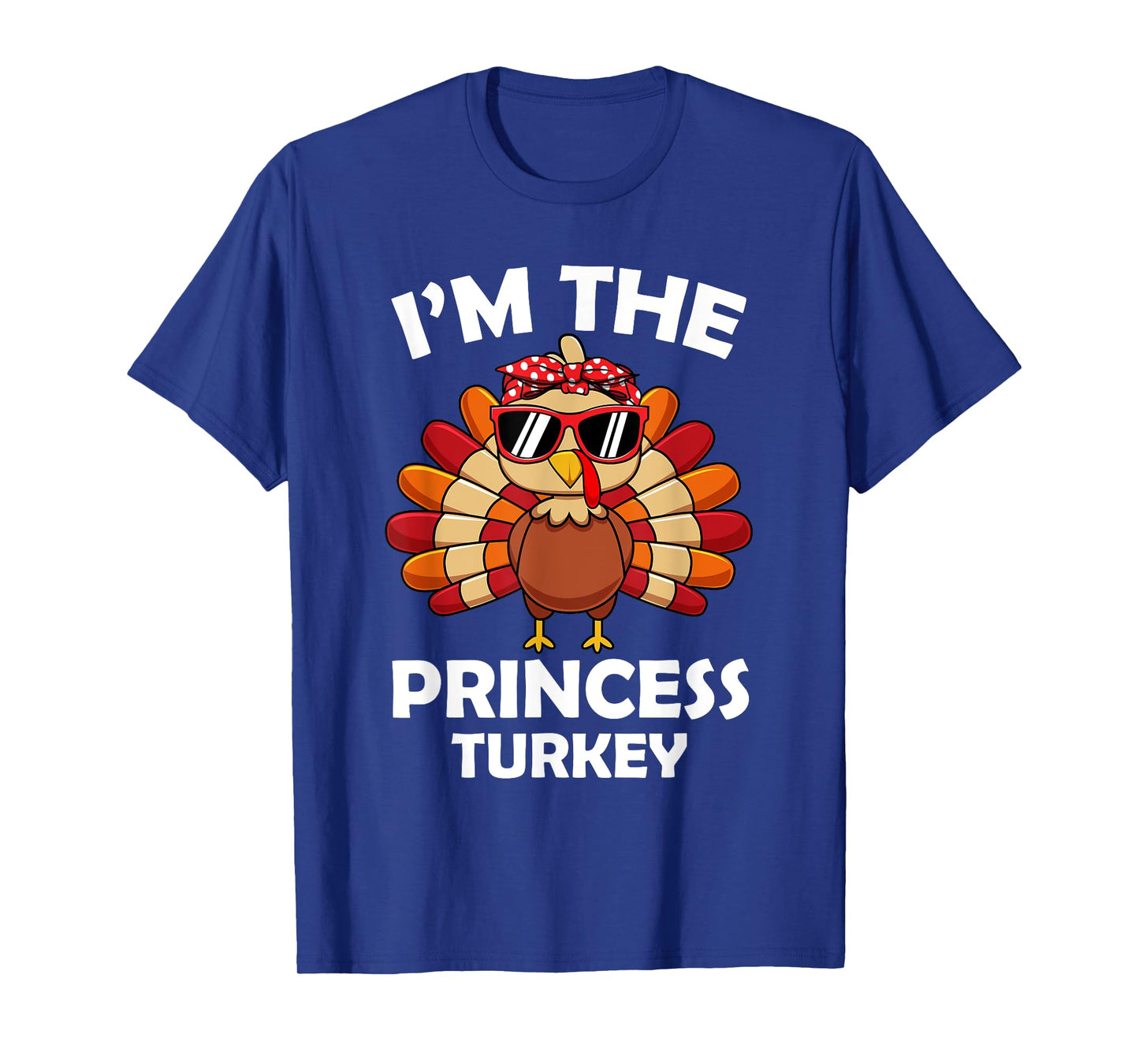 Princess Turkey Family Group Matching Thanksgiving Party T-Shirt