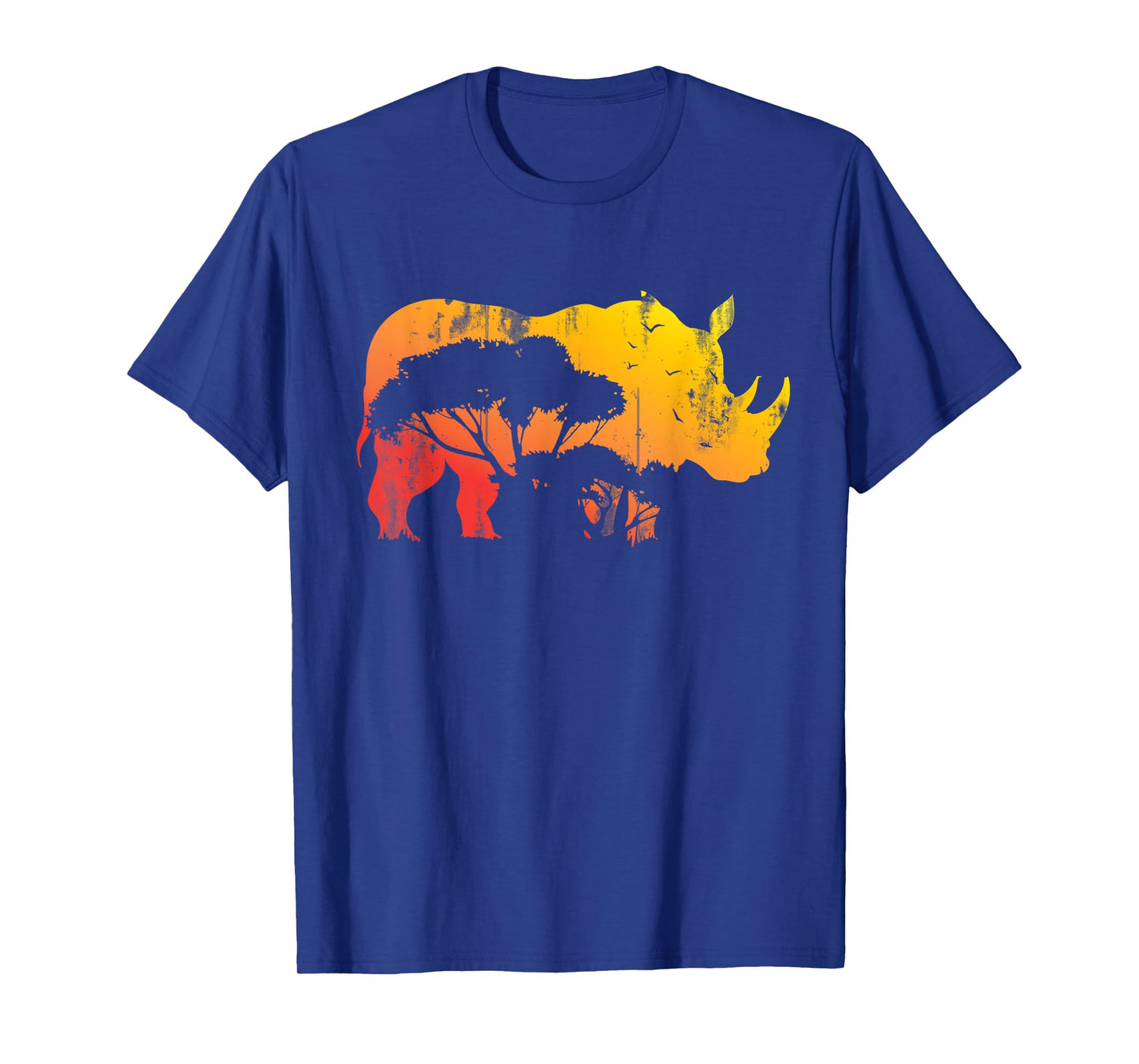 African Safari Animal Rhino T-Shirt