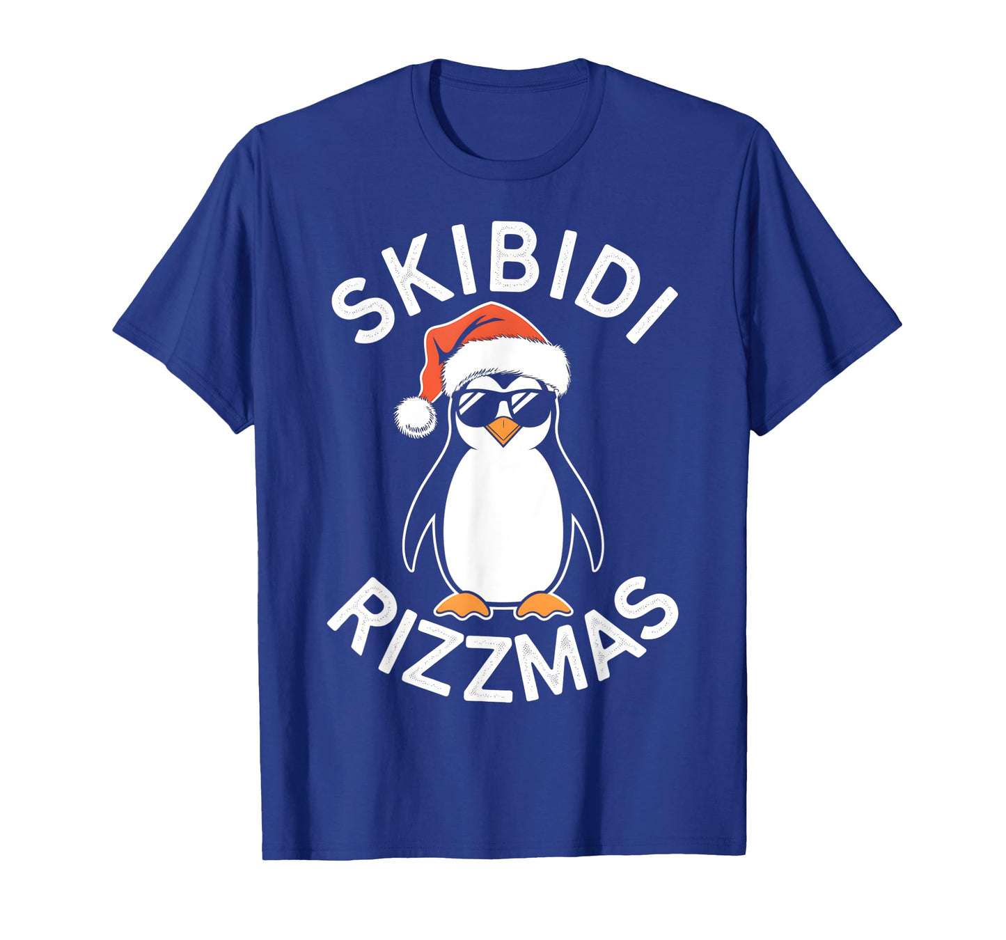 Skibidi Rizzmas Funny Christmas Christmas Season Penguin T-Shirt