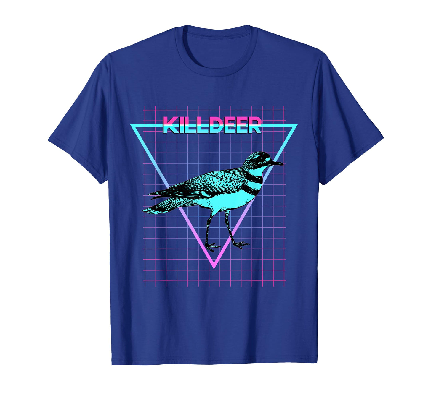 Killdeer Bird Aesthetic Retro Style Killdeer T-Shirt