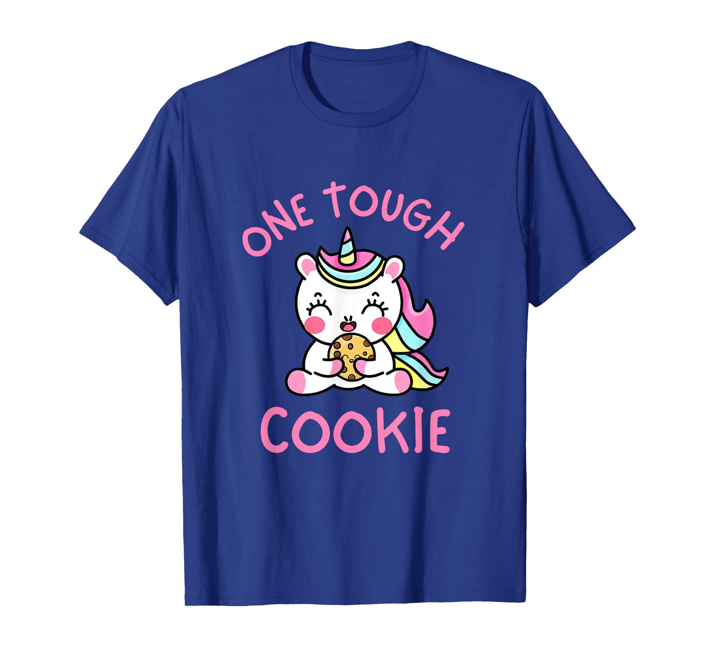 One Tough Cookie Cute Kawaii Unicorn Kids Toddler Girls 5T T-Shirt