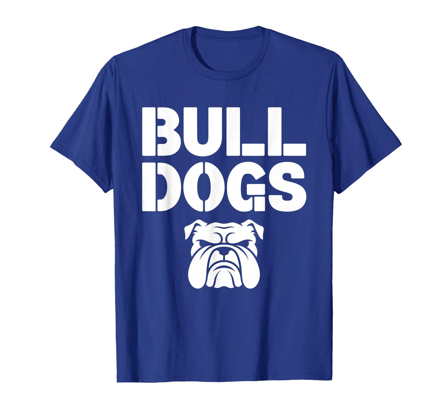 Bulldogs Tshirt Mascot Back to School Outfit Team Spirit T-Shirt