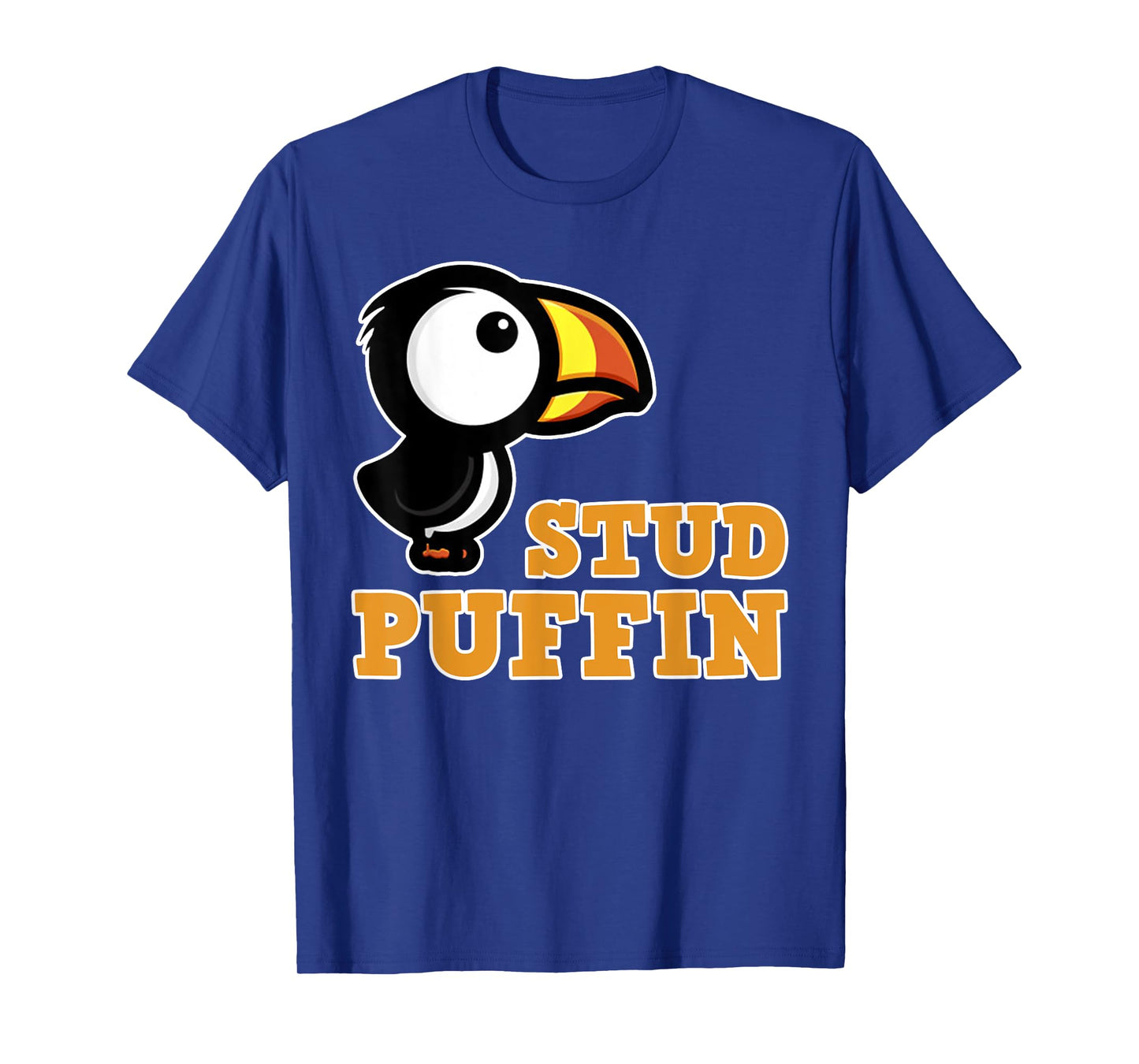 Stud Puffin Funny Seabird T-Shirt