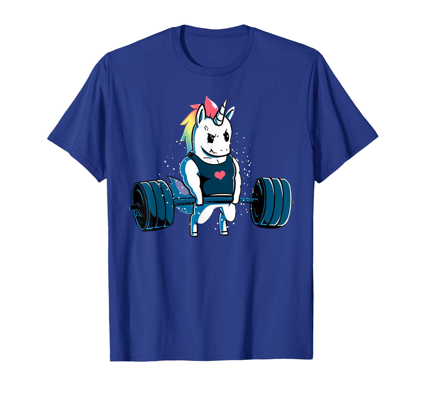 Unicorn Powerlifting Weightlifting Deadlifting Gym Lovers T-Shirt