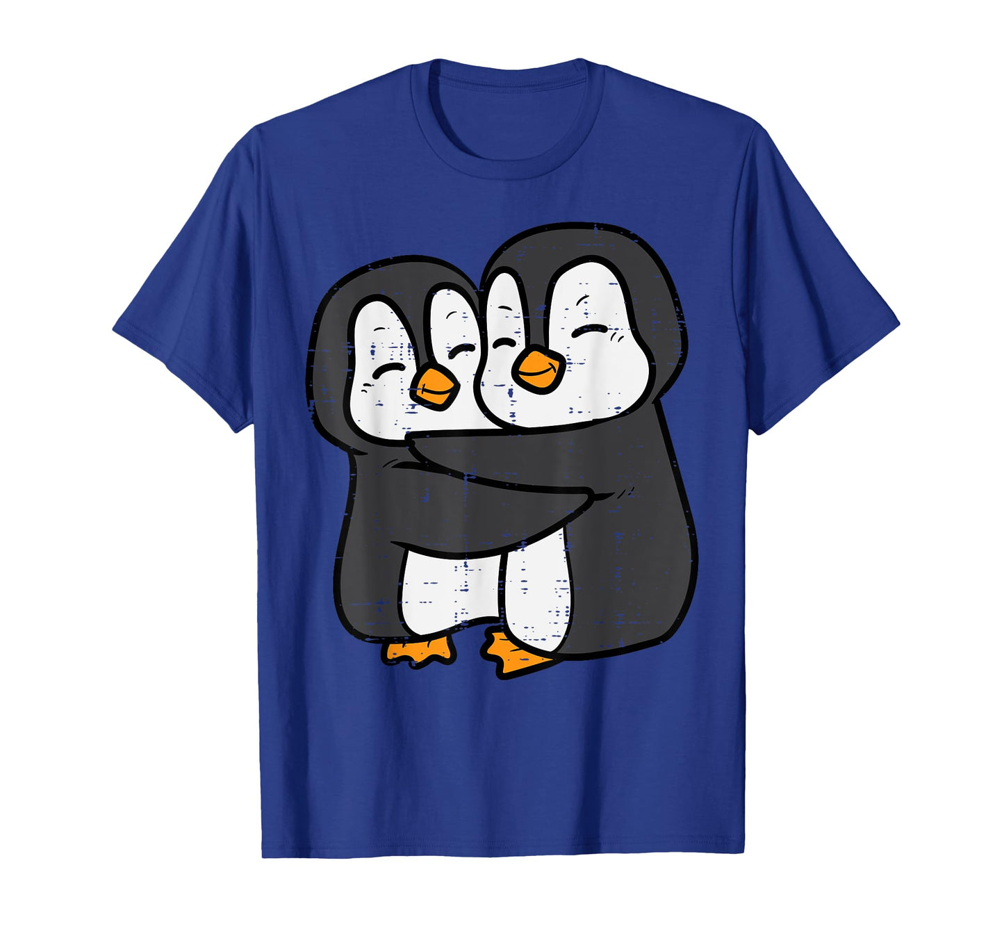 Penguins Couple Hug Cute Women Men Boys Girls Kids Toddler T-Shirt