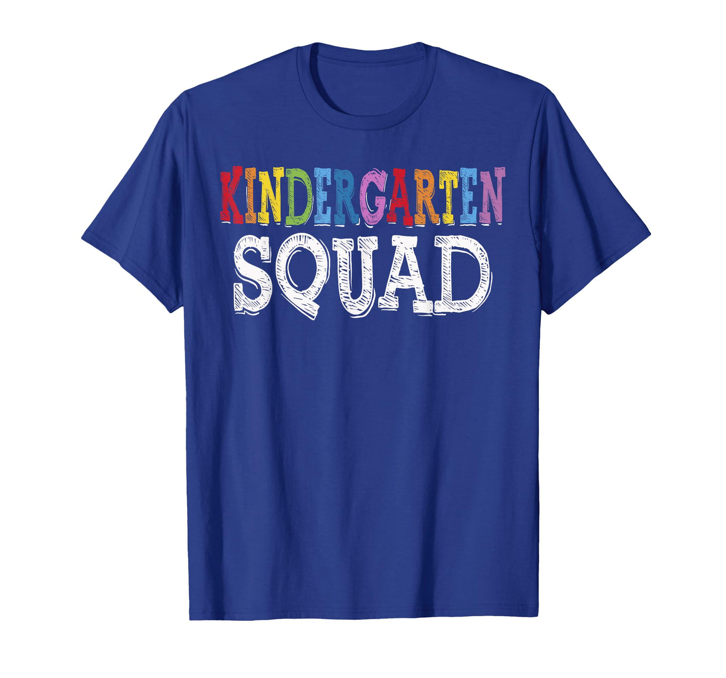 Cool Kindergarten Squad Fun Kids Student Back To School Tee T-Shirt