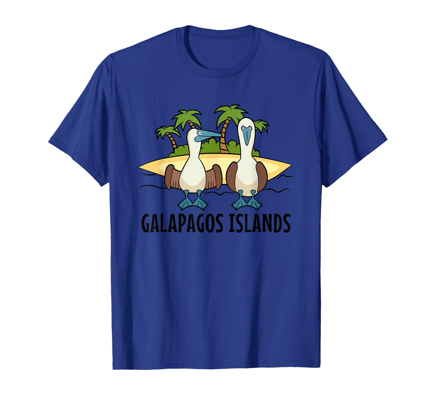 Seabirds Blue-footed Booby Bird Galapagos Islands T-Shirt