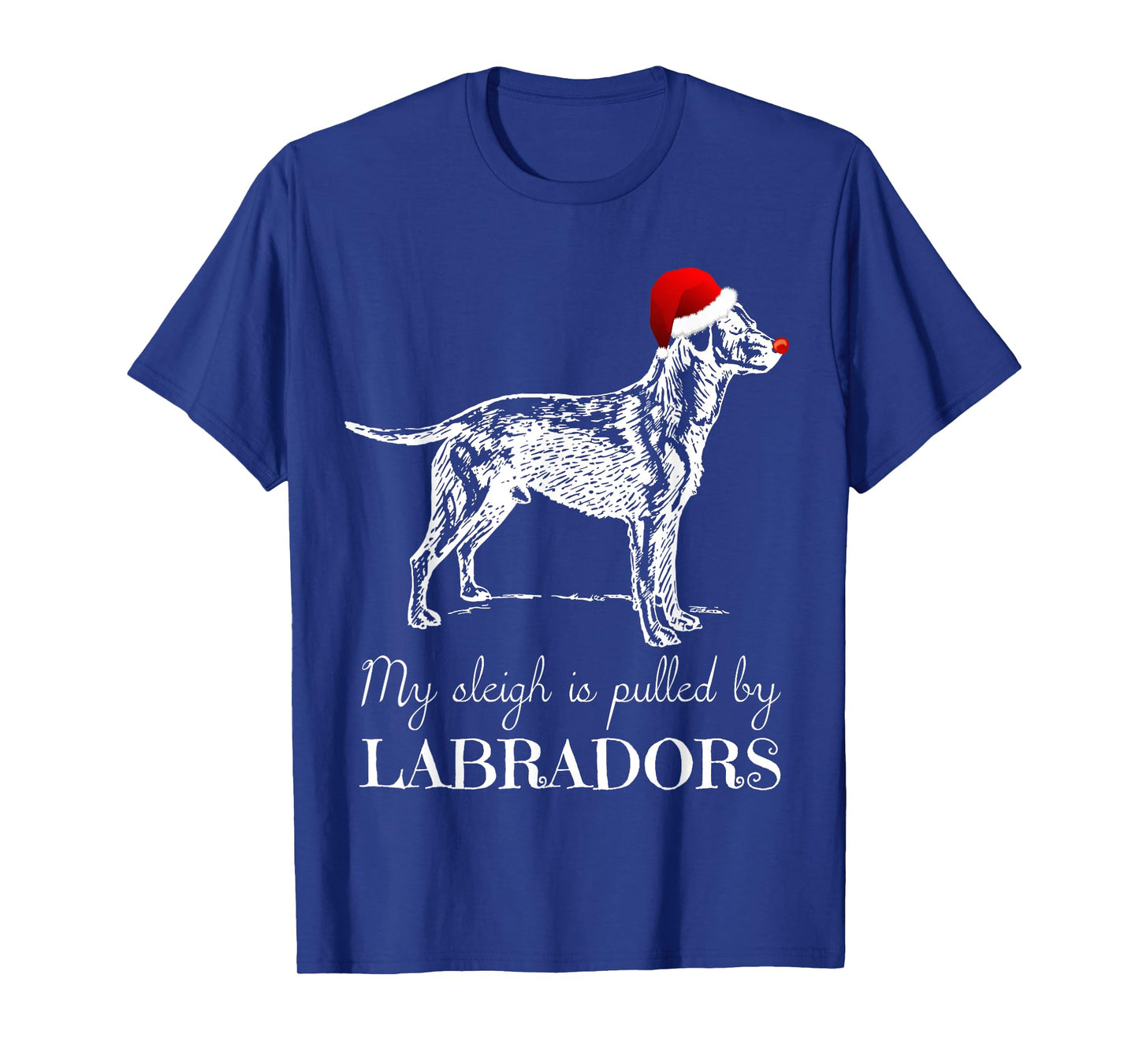 Labrador Retriever Christmas Shirt - Lab Dog X-Mas Tee Men Women Kids T-Shirt