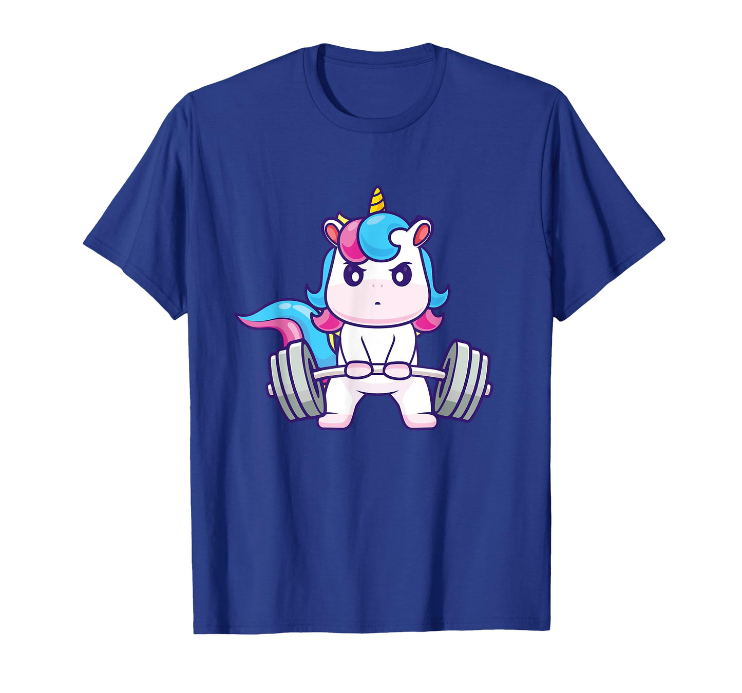 Funny Gym Shirts Deadlifting Unicorn - Workout Gym Weightlifting Bodybuilding T-Shirt, Small, Black