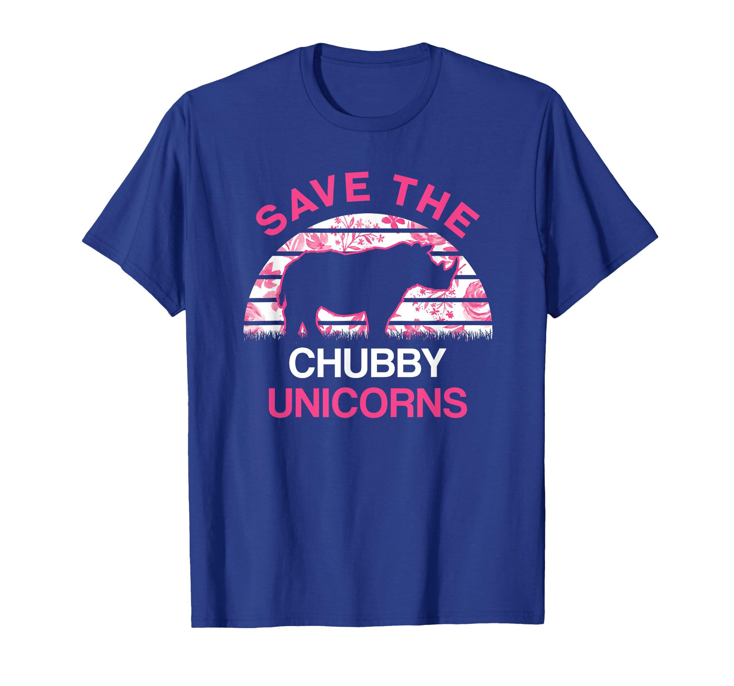 Save The Chubby Unicorns Womens T-Shirt