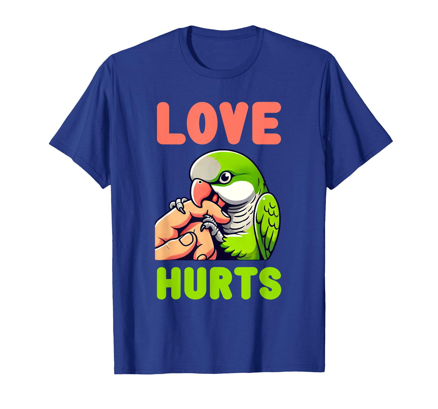 Monk Parrots Funny Bird Lover Design Men Women Quaker Parrot T-Shirt