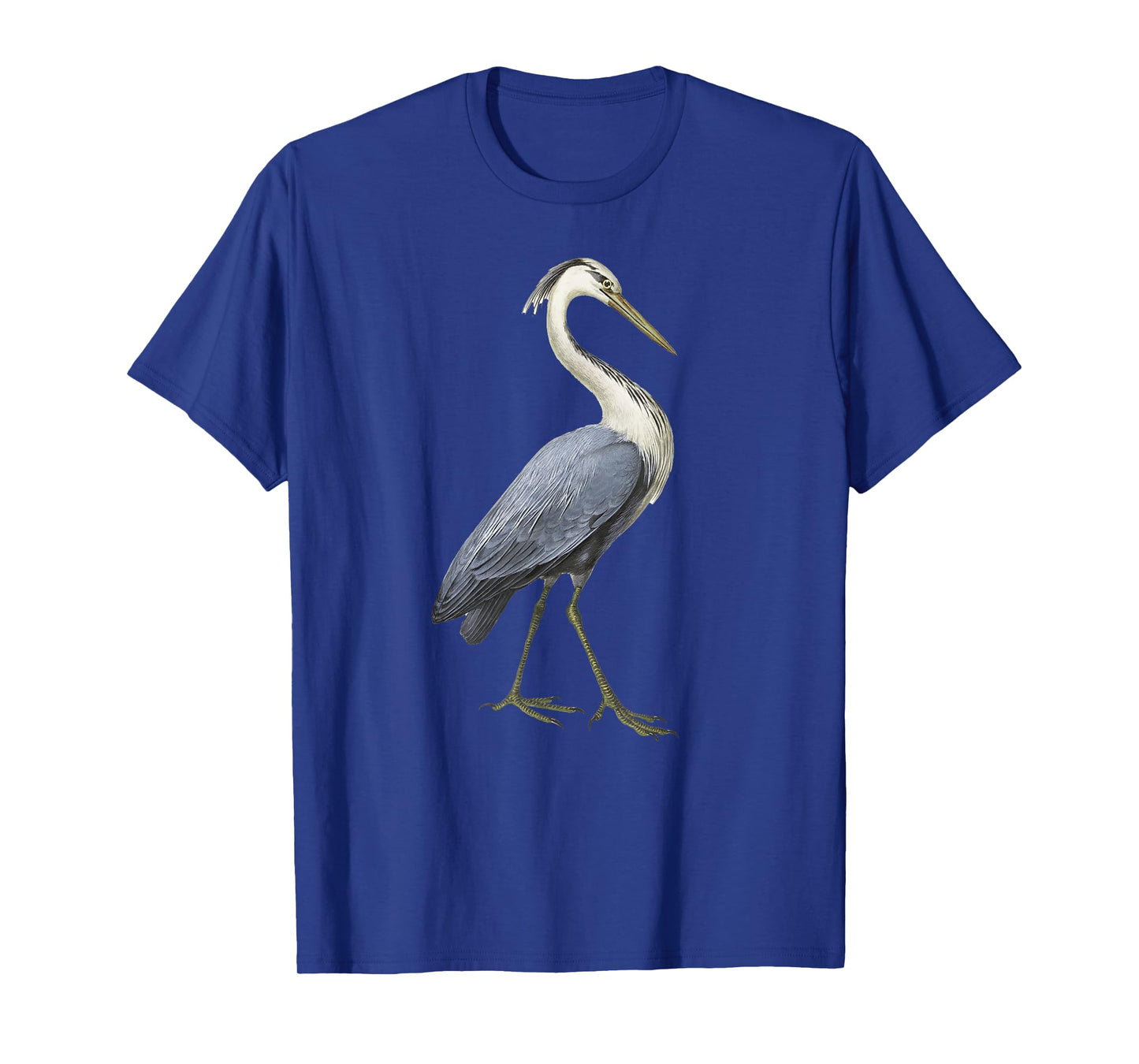 Heron Bird Water Bird Lover Costal Birder Great Blue Heron T-Shirt