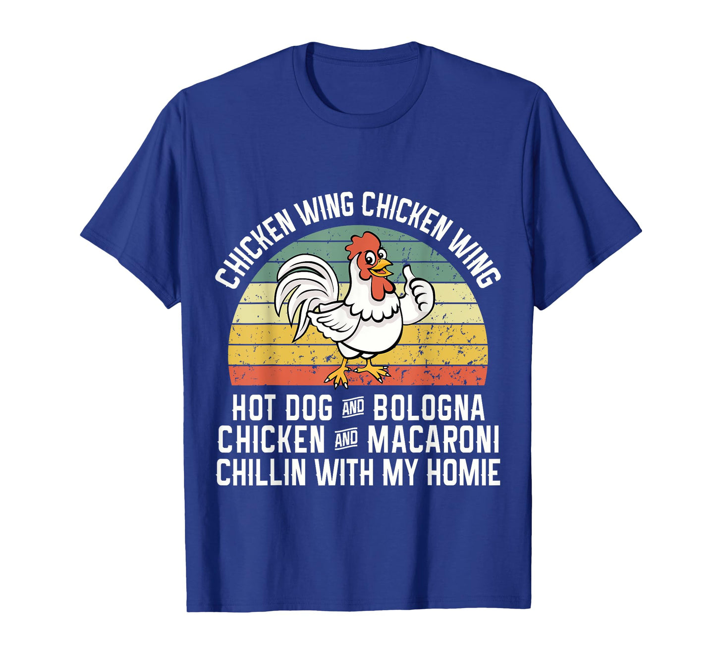 Chicken Wing Chicken Wing Hot Dog Bologna T-Shirt