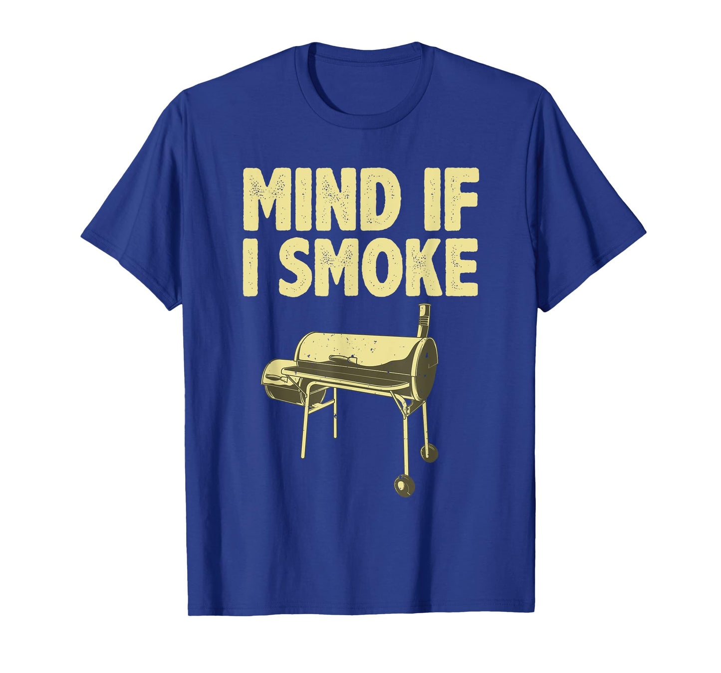 Smoking For Men Dad Grilling Meat BBQ Smoker Food Griller T-Shirt