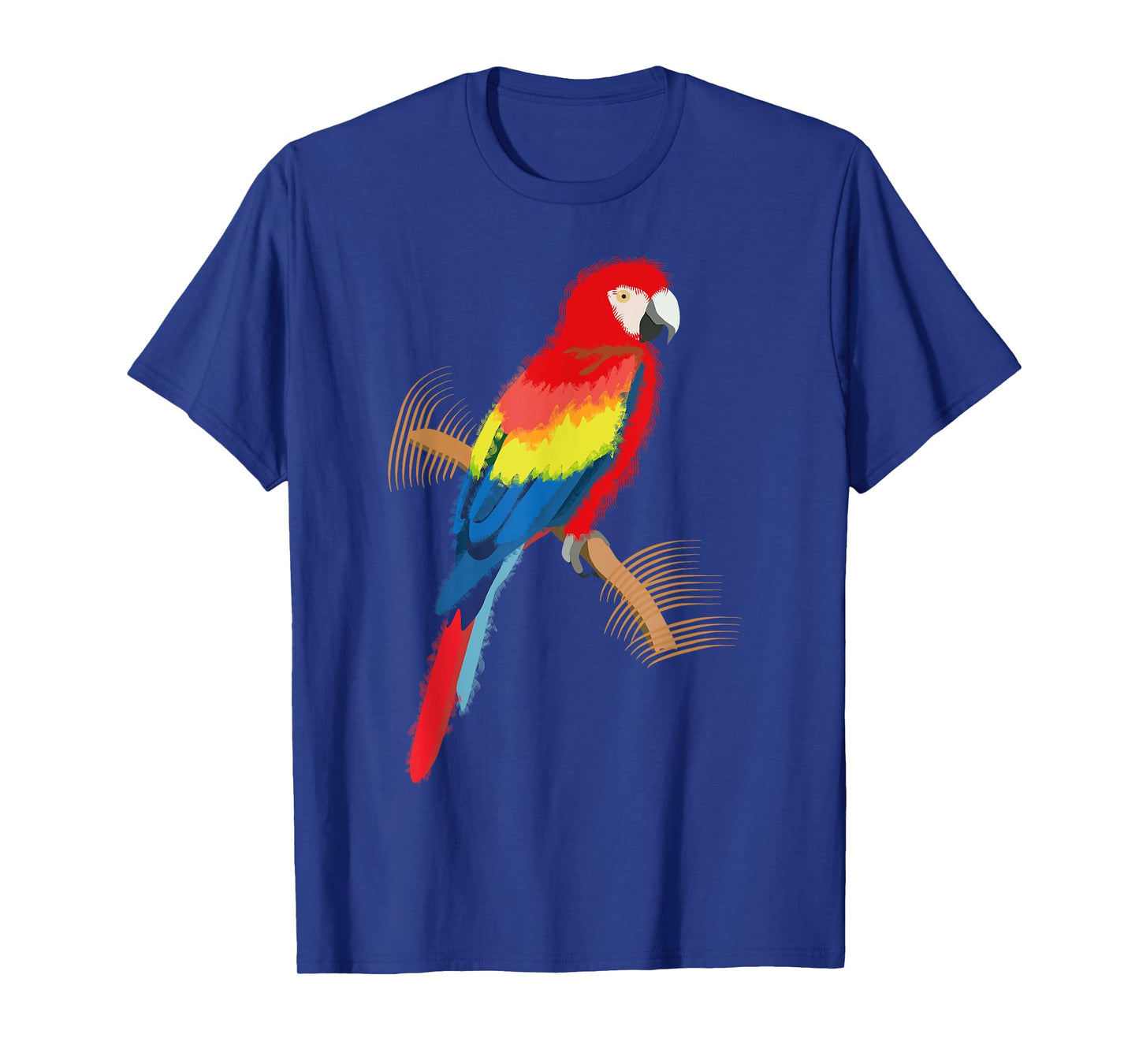 Parrot Scarlet Macaw Colourful T-Shirt