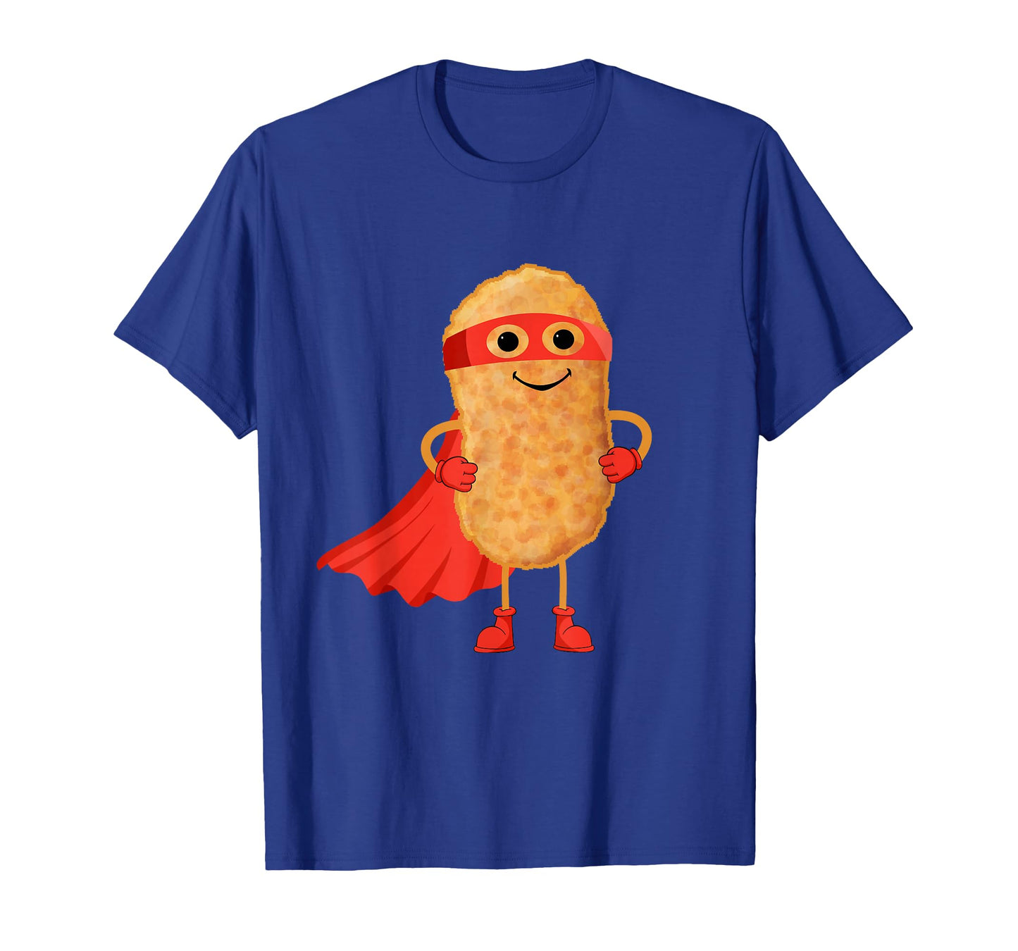 Super Hero Chicken Nuggets Funny Nugget Man Gift For Kids T-Shirt