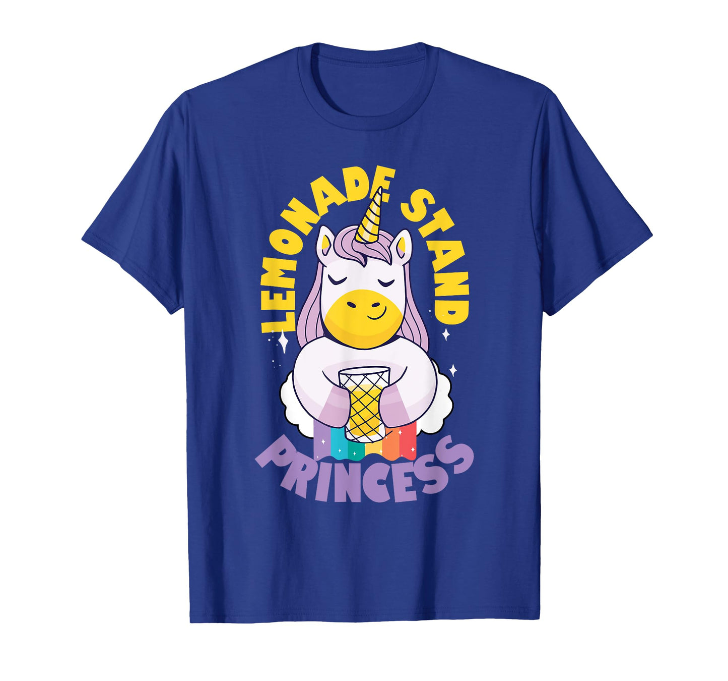 Lemonade Stand Princess Entrepreneur Kids - Unicorn T-Shirt