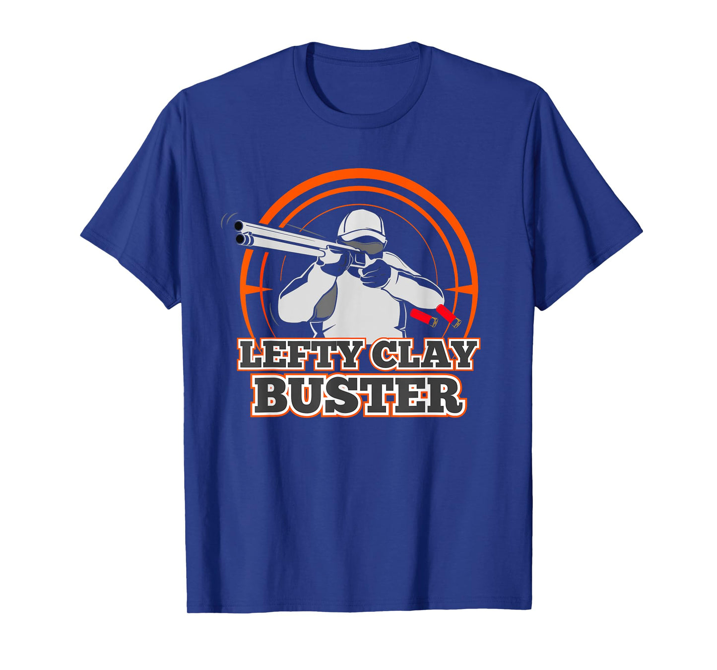 Lefty Clay Buster Skeet Shooting T Shirt Trap Shotgun Gift T-Shirt