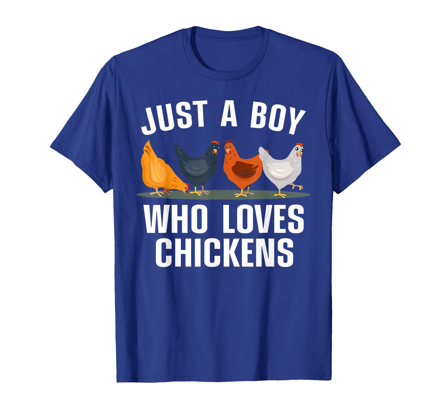 Cute Chicken Design For Men Boys Kids Farming Chicken Lover T-Shirt