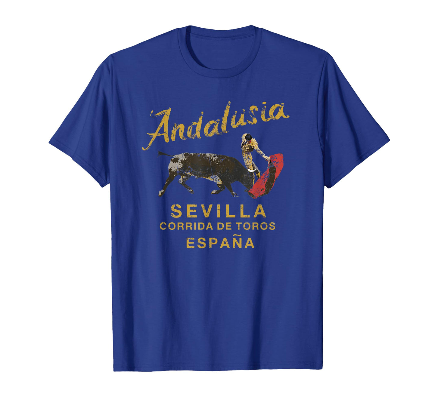 SPAIN Seville Bullfight Andalusia Vintage T-Shirt