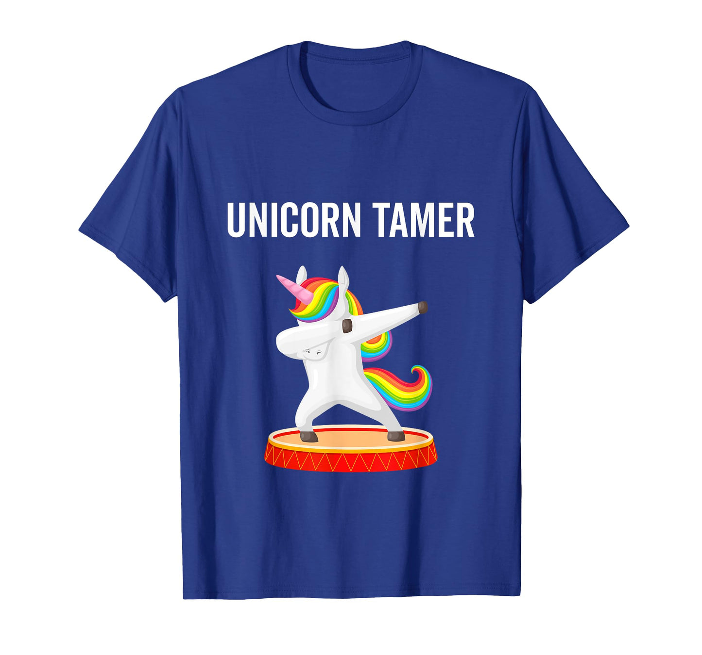 Dabbing Unicorn Tamer Circus Carnival Funny Gift T-Shirt