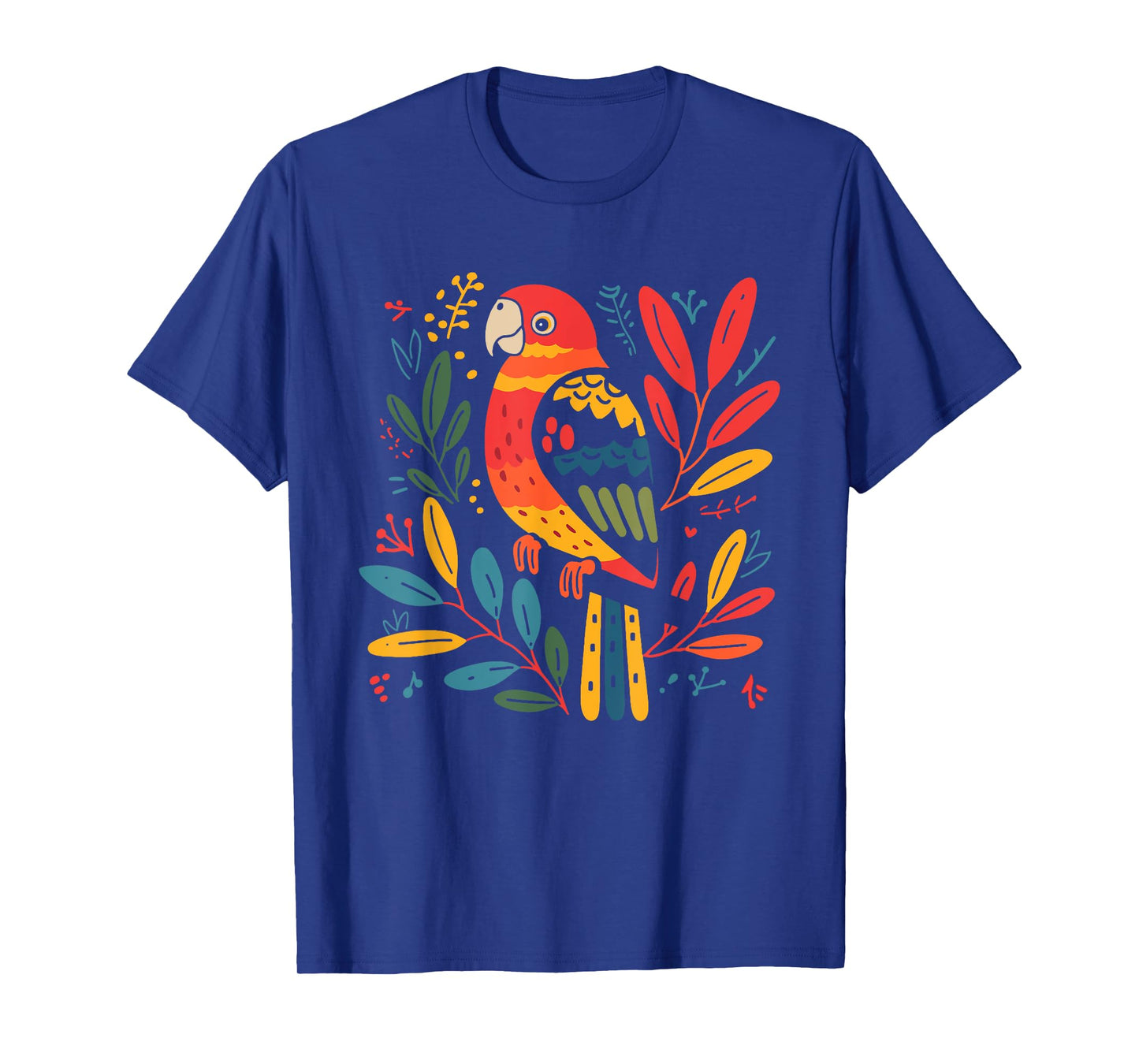Parrot Folk Art T-Shirt