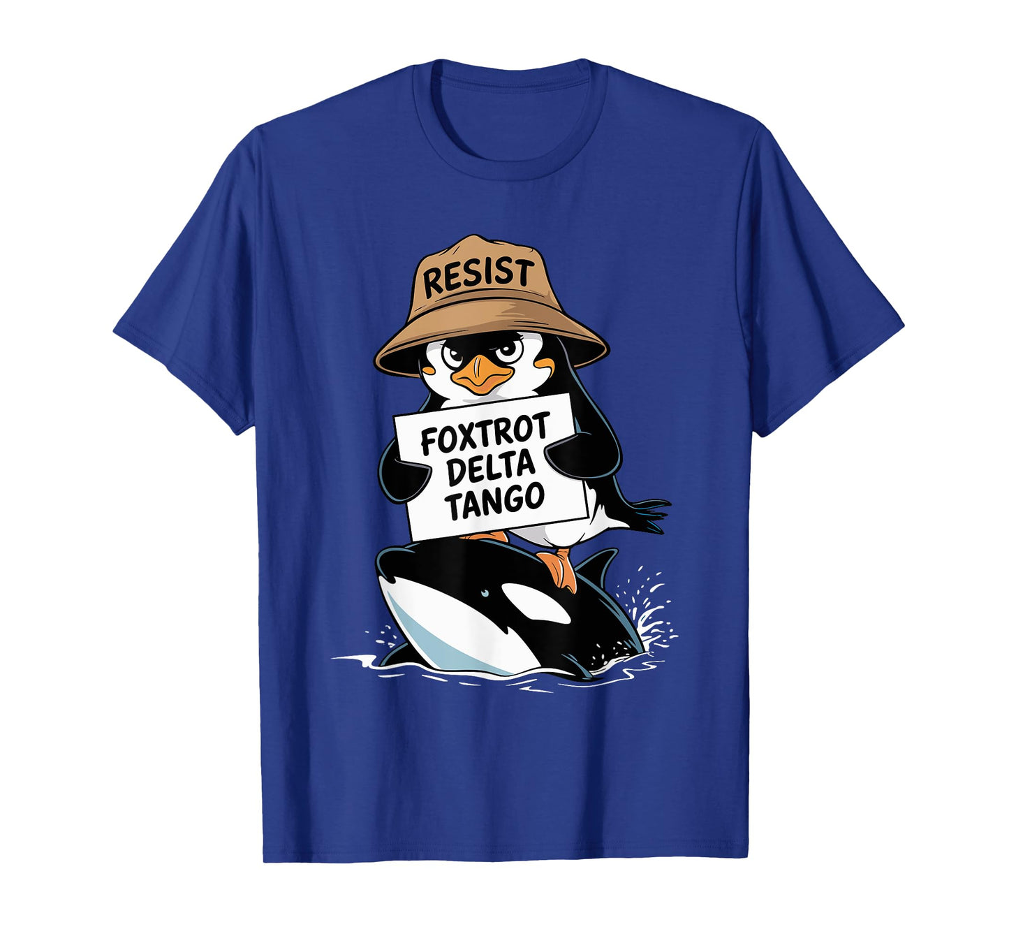 Penguins Protest Penguin Resist T-Shirt